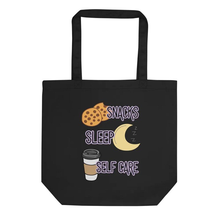 SNACKS, SLEEP & SELF CARE TOTE product image (1)