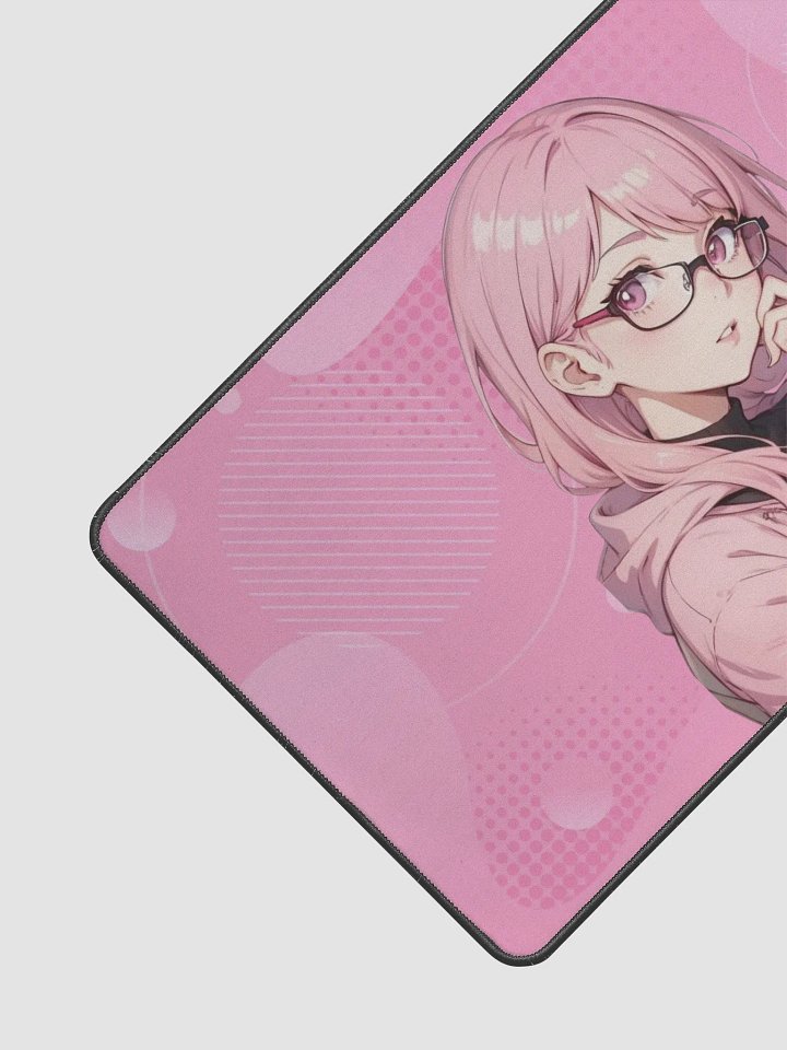 (PINK WAIFU) K Desk Mat 12" x 22" product image (2)