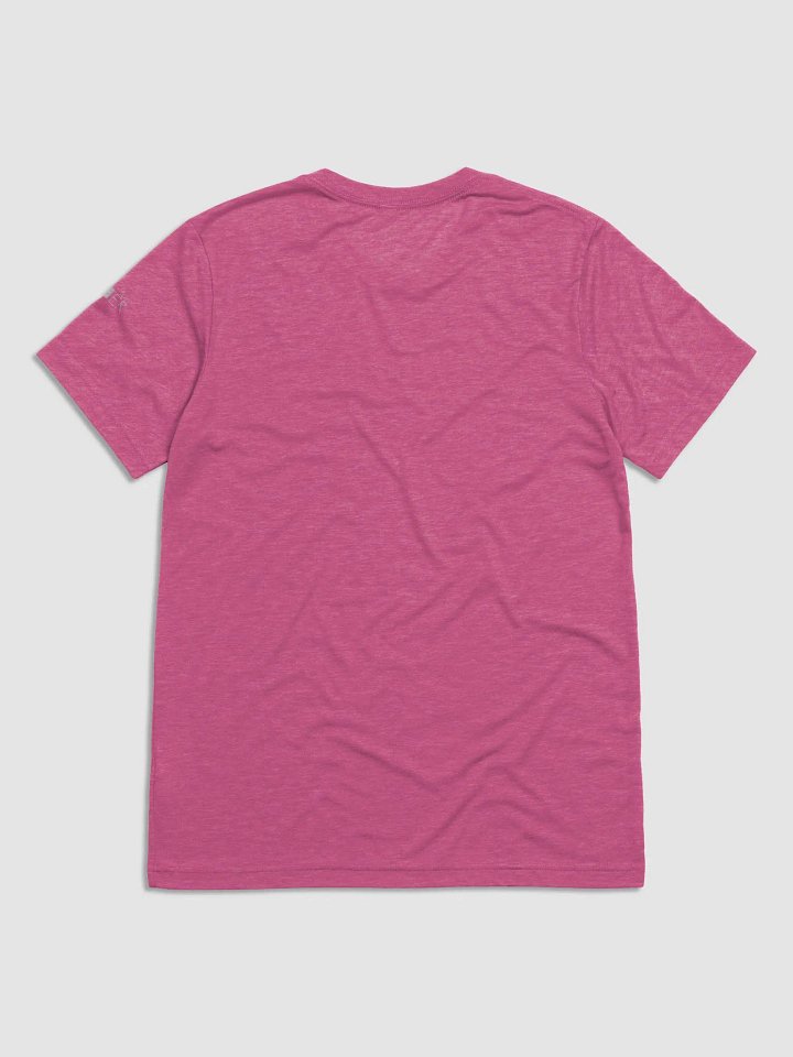Ghost Writer Silver Text Spook Book Triblend T-shirt product image (18)