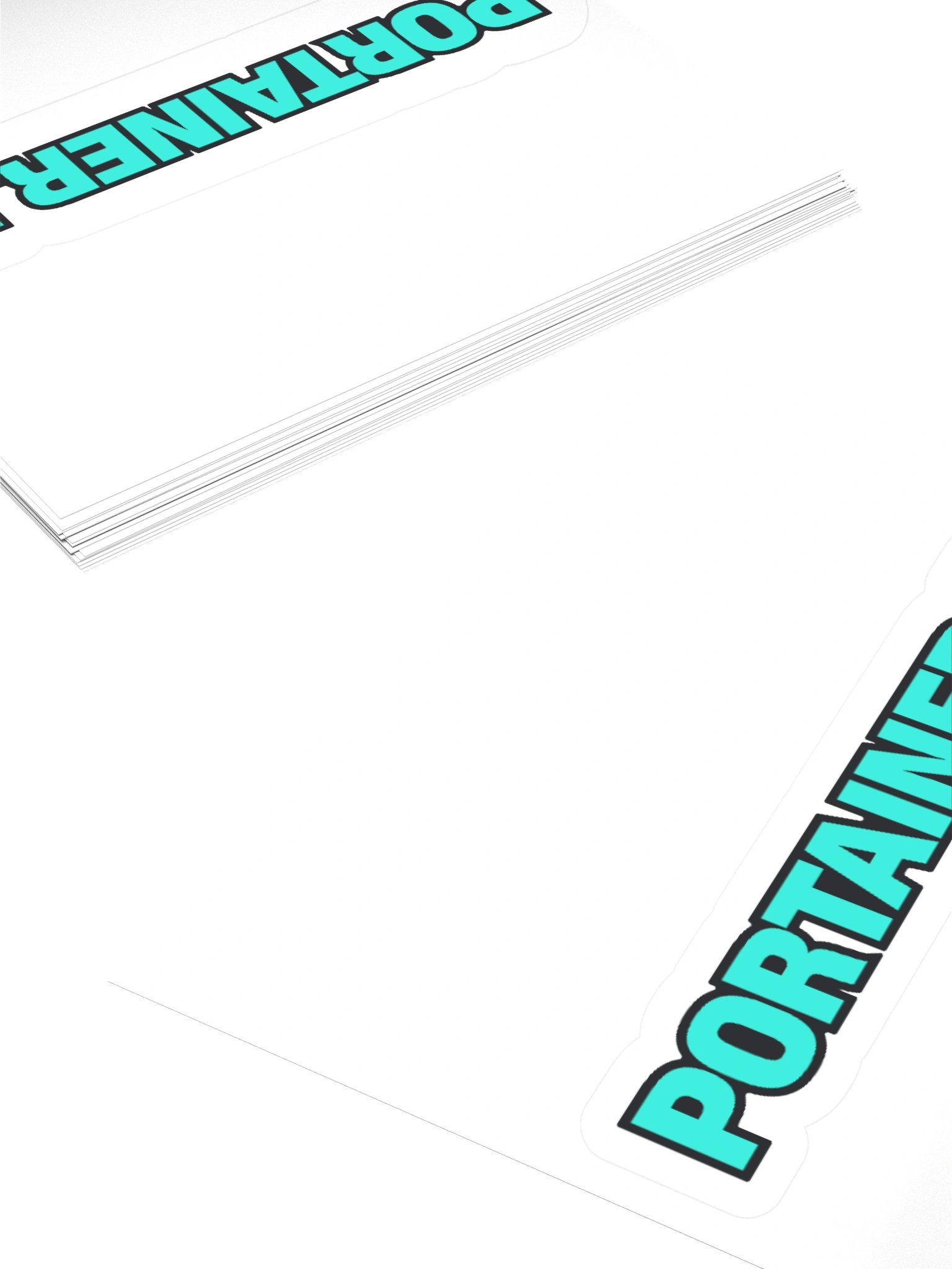 Sticker - Portainer.io Teal product image (4)