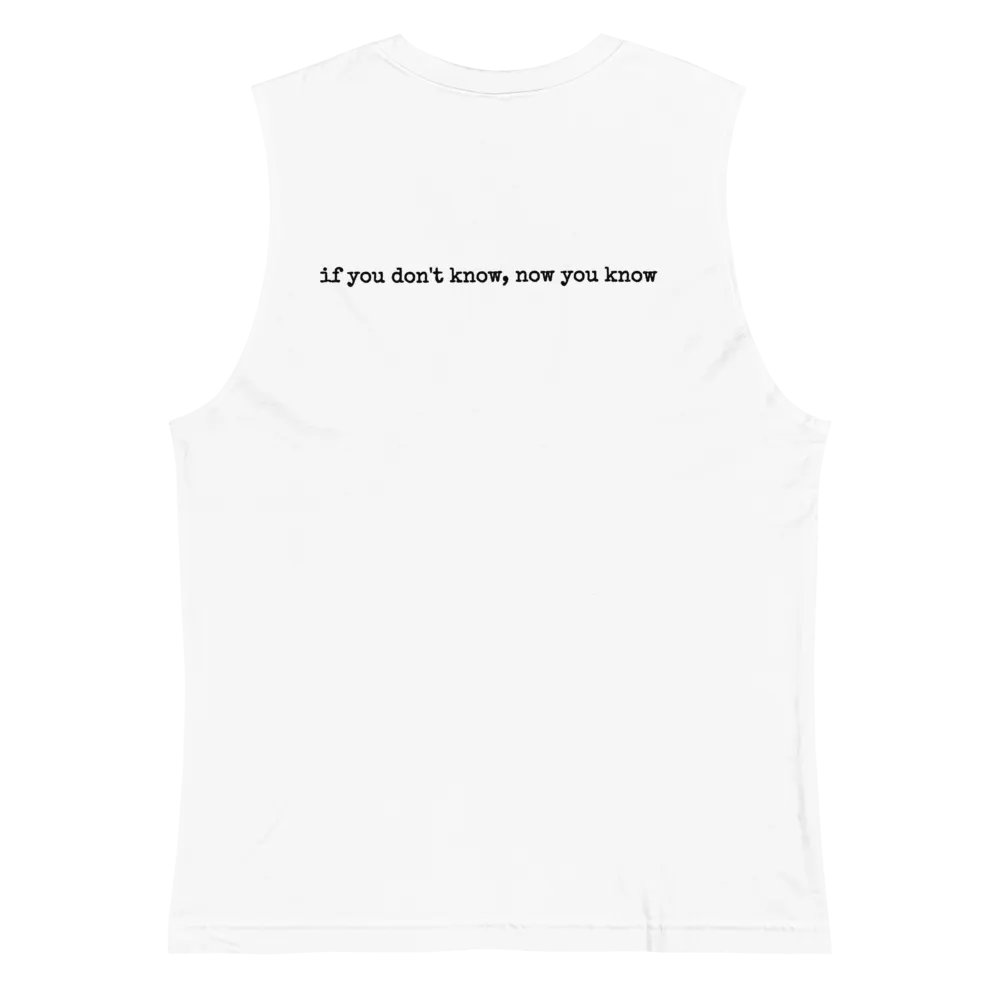 Afro Dude Muscle Tank (front & back) product image (4)