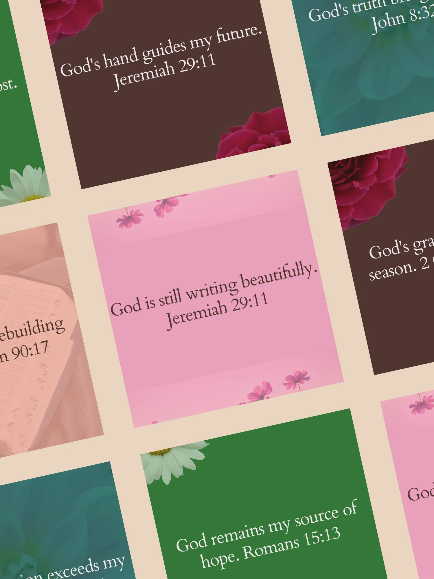 TIKVAH Scripture Cards Printable product image (3)