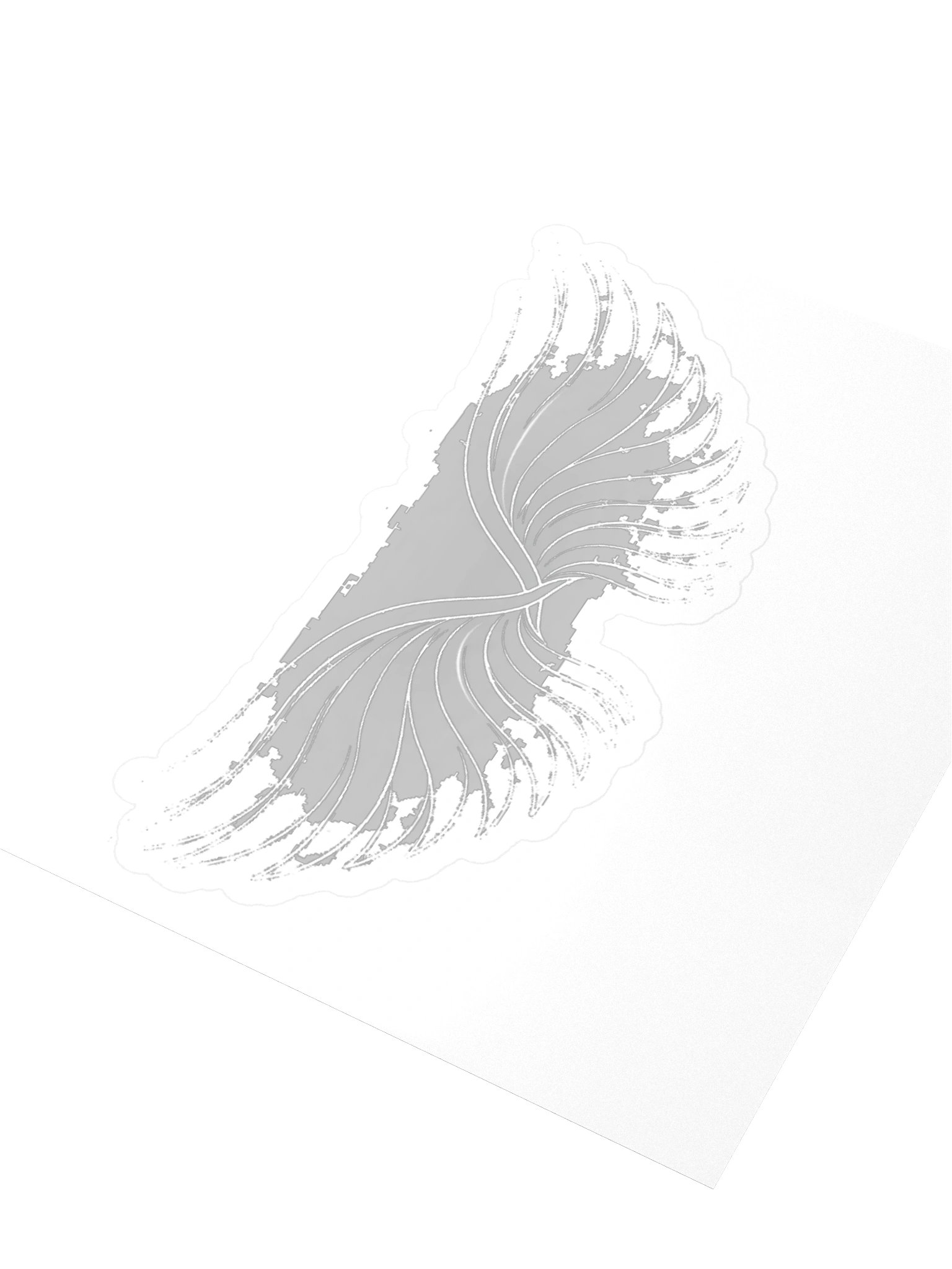 Minimal Wings Sticker product image (9)