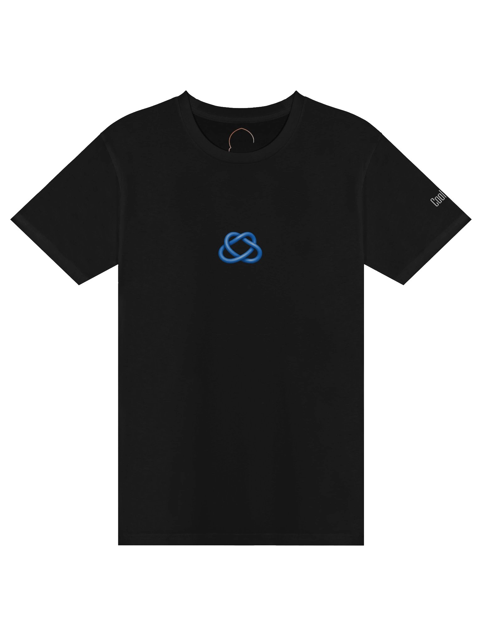 Endless Knot Minimalist Unisex T-Shirt – Premium Black Everyday Tee product image (1)