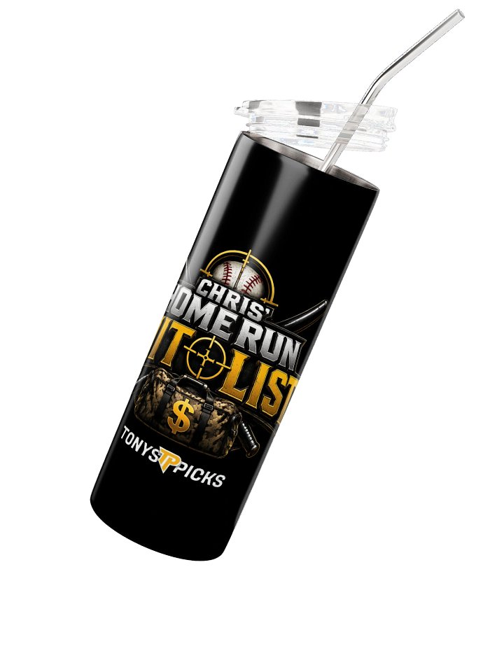 Tony Picks Featuring Chris Homerun Hitlist Baseball Picks Tumbler product image (2)