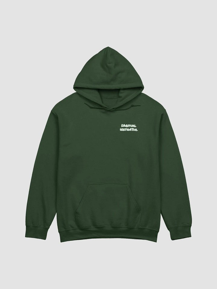 HABITUAL INSTIGATOR (sm. lined design, #96B697) classic hoodie product image (26)