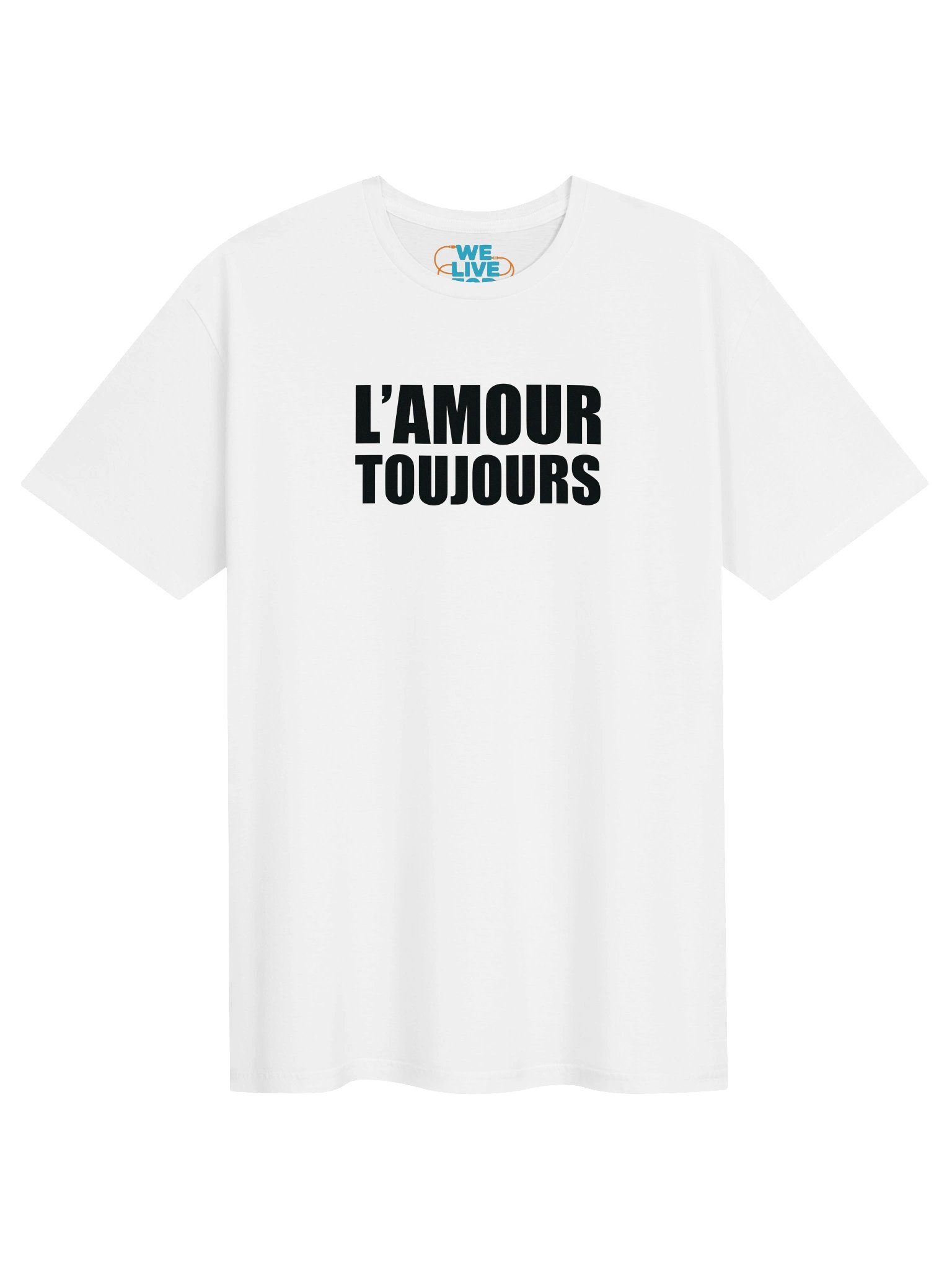 L'Amour Toujours Black Logo Unisex T-shirt product image (1)