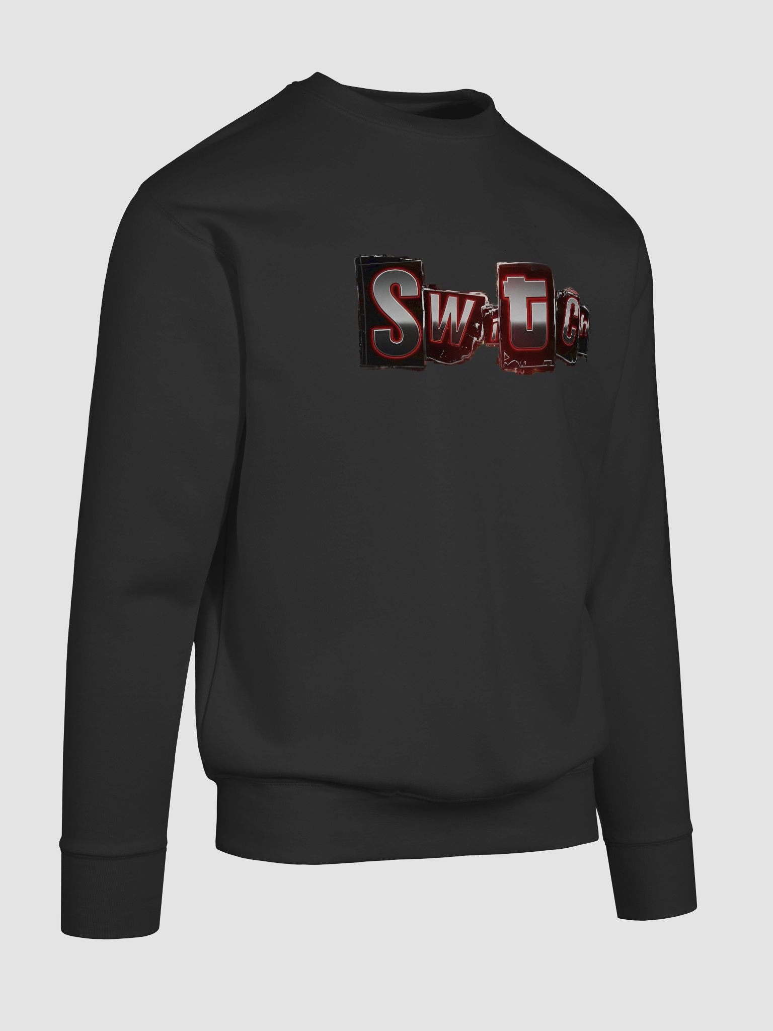 Switch Distressed Metallic Logo Sweatshirt product image (11)