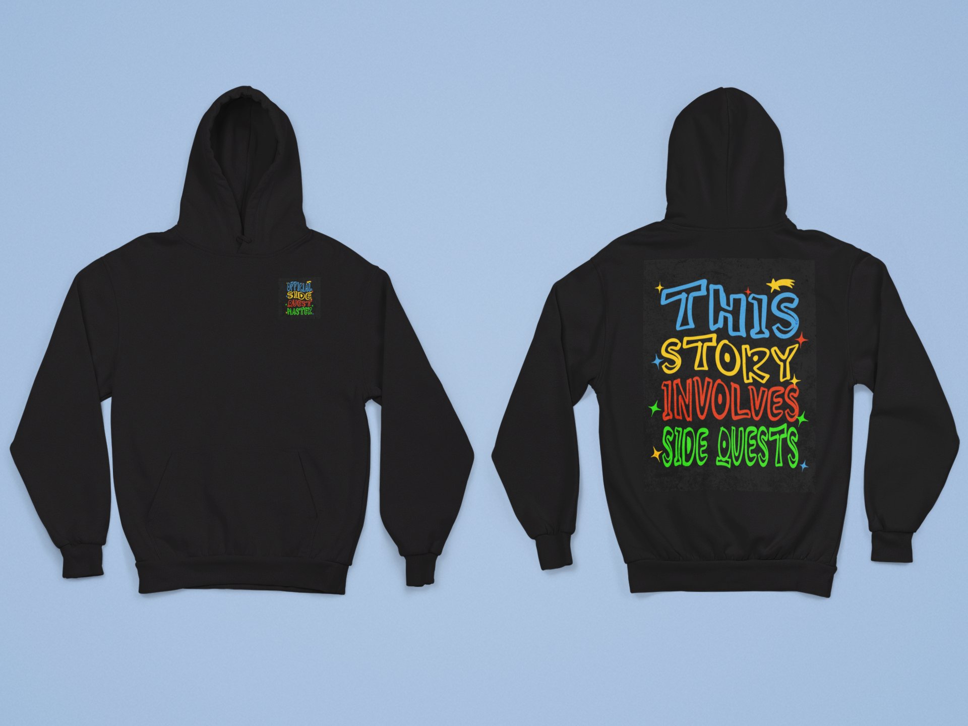 Funny Gamer Side Quest Oversized Hoodie product image (6)