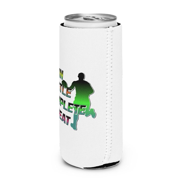 Train Hustle Complete Repeat Basketball Can Cooler product image (2)