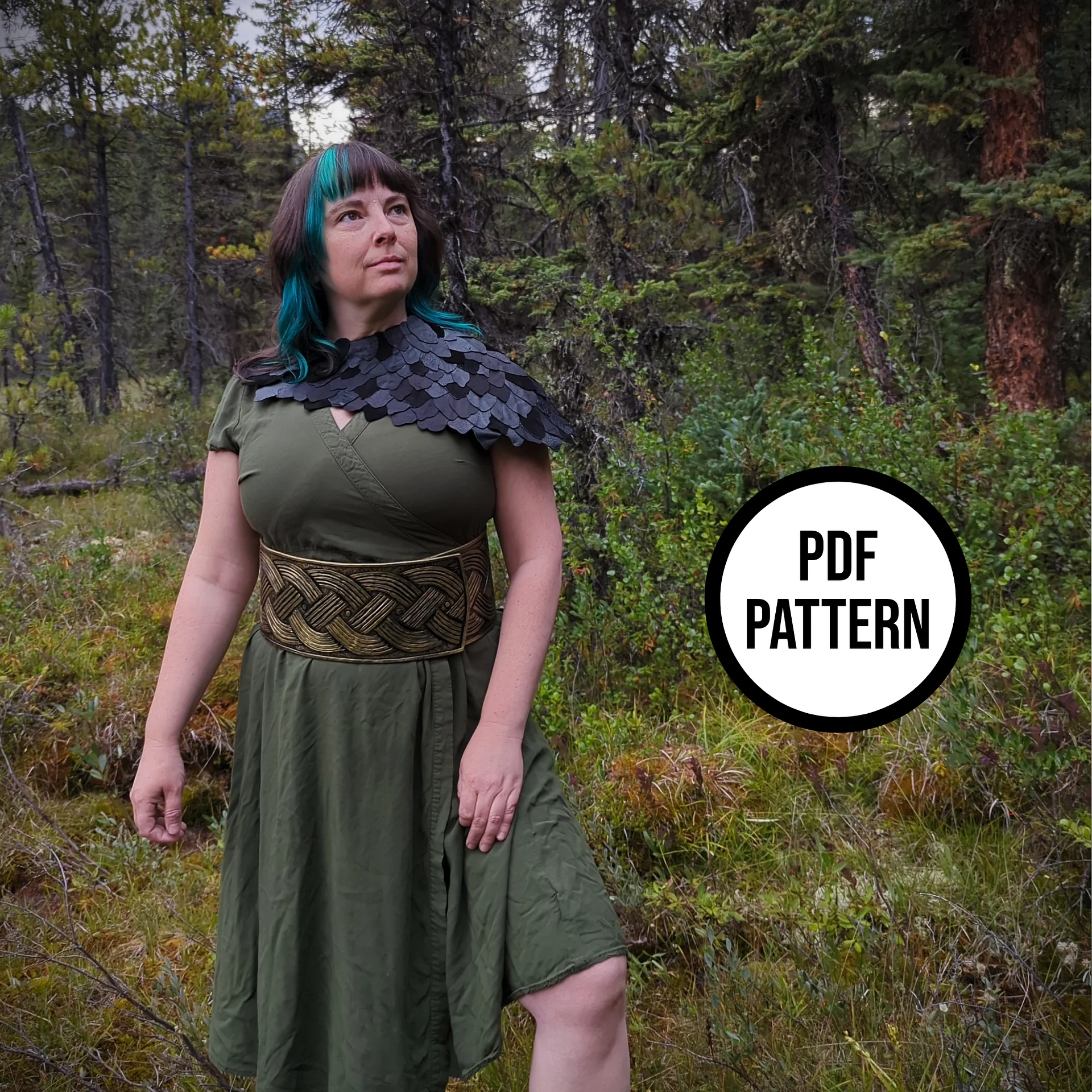 Leather Annatar Belt - PDF Pattern for Leatherwork product image (5)