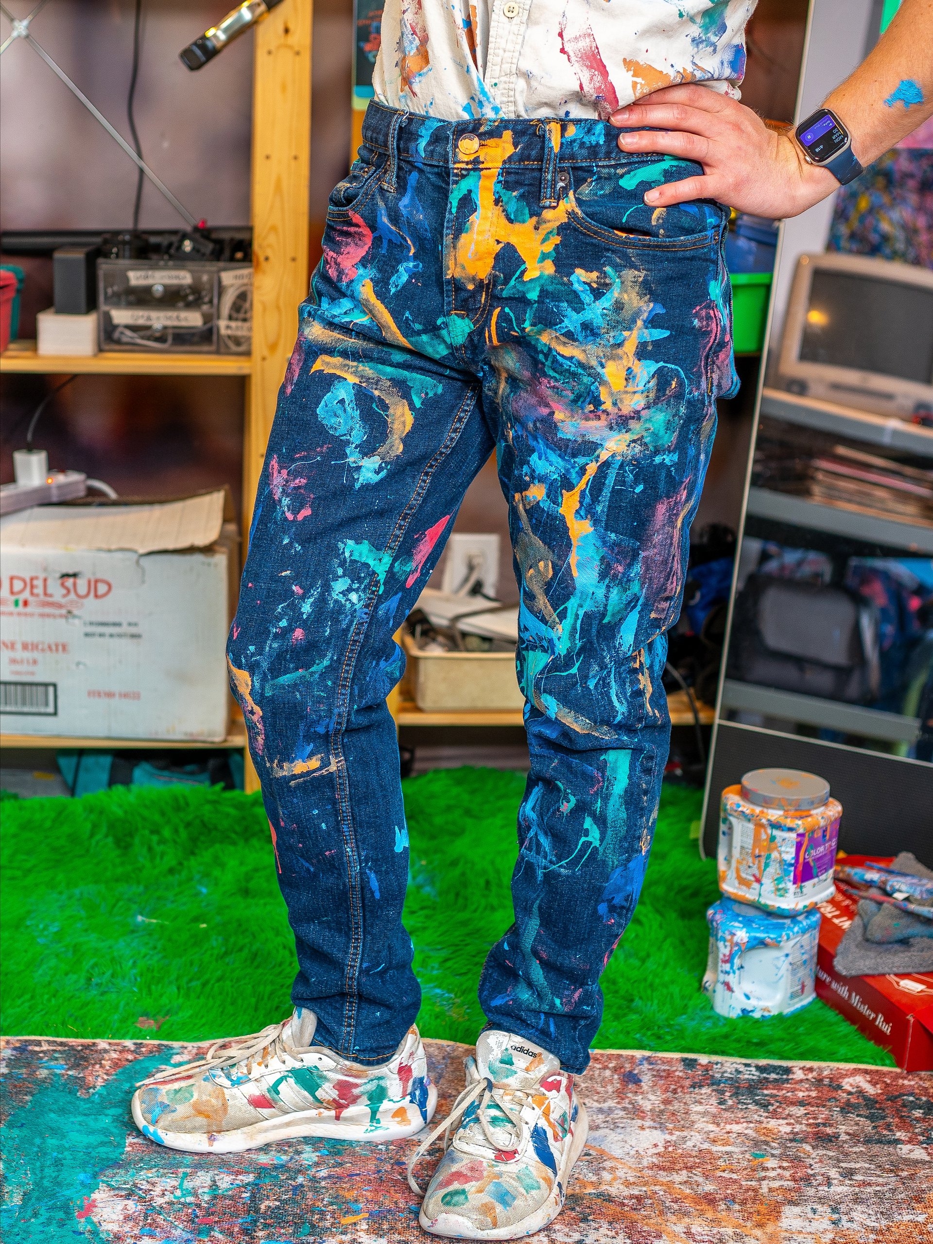 Dark Jean Pants / Studio Colors product image (1)