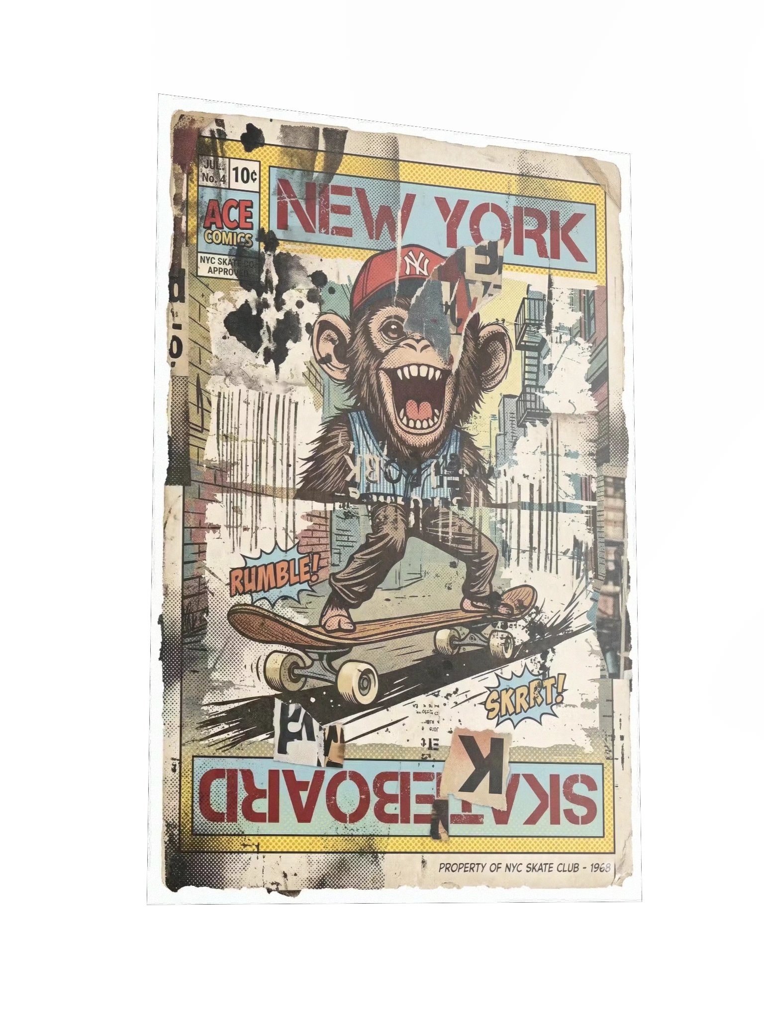 APE-SKATER // ISSUE #12 (VARIANT M - RAW ARCHIVE) product image (4)