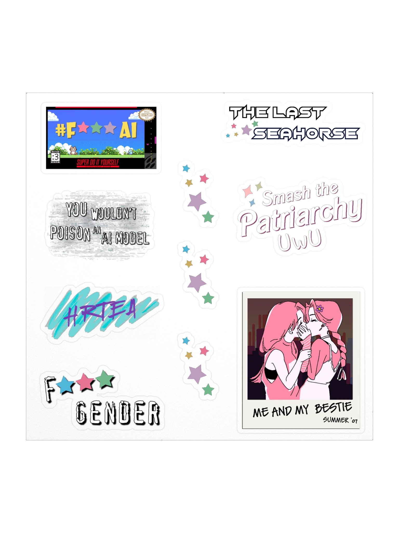 Sticker Sheet TWO! product image (1)