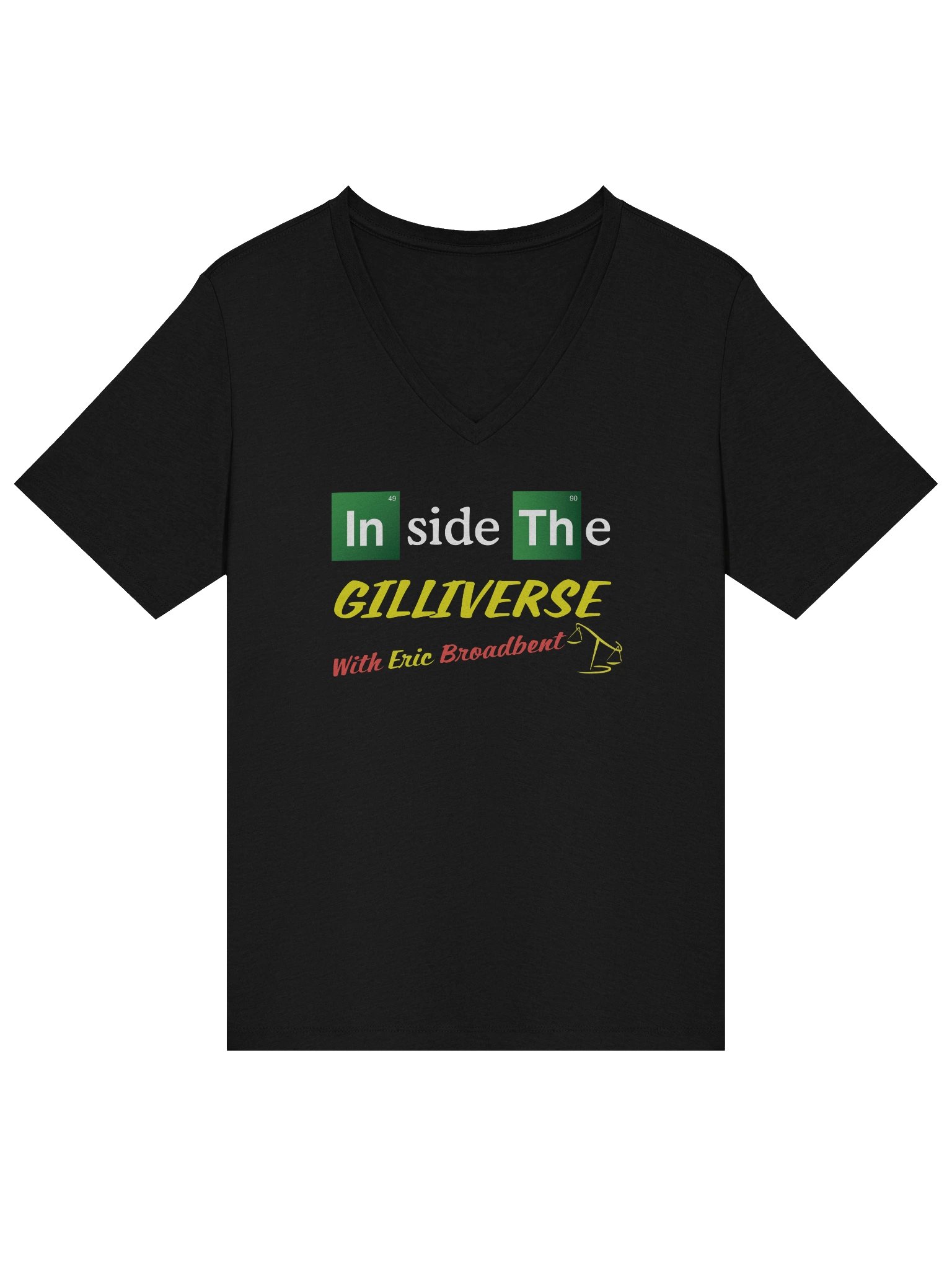 Gilliverse Bella+Canvas Women's Relaxed V-Neck T-Shirt product image (4)