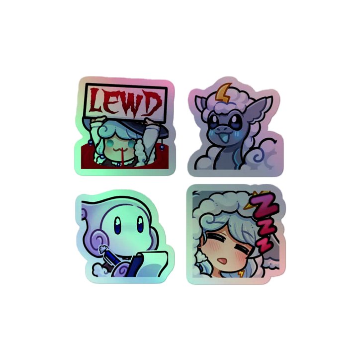 Holographic Sticker Collection - 2 product image (2)