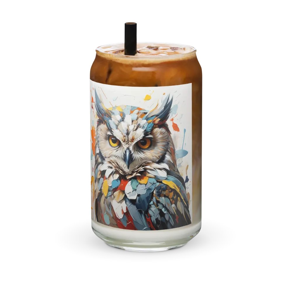 Aurora Glance Owl Glass Can Sipper product image (12)