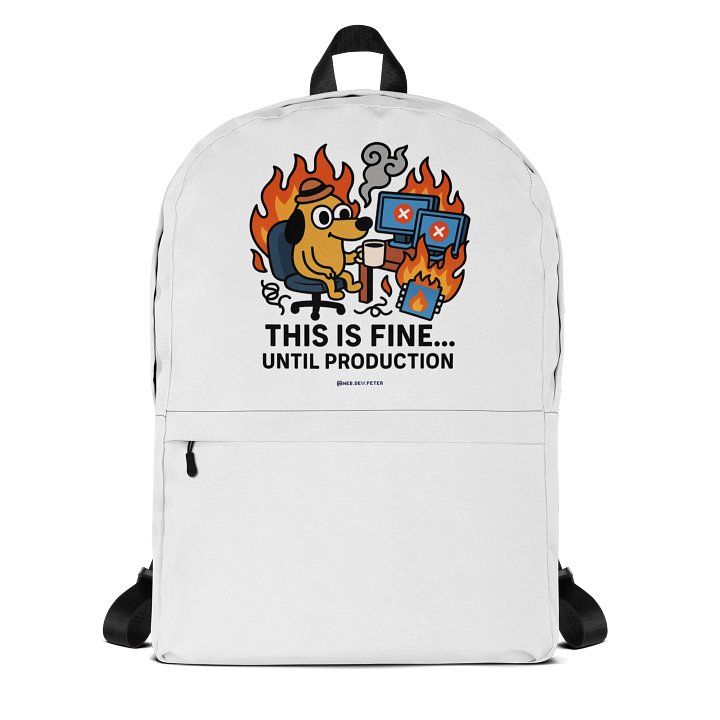 This Is Fine (DevOps Edition) product image (1)