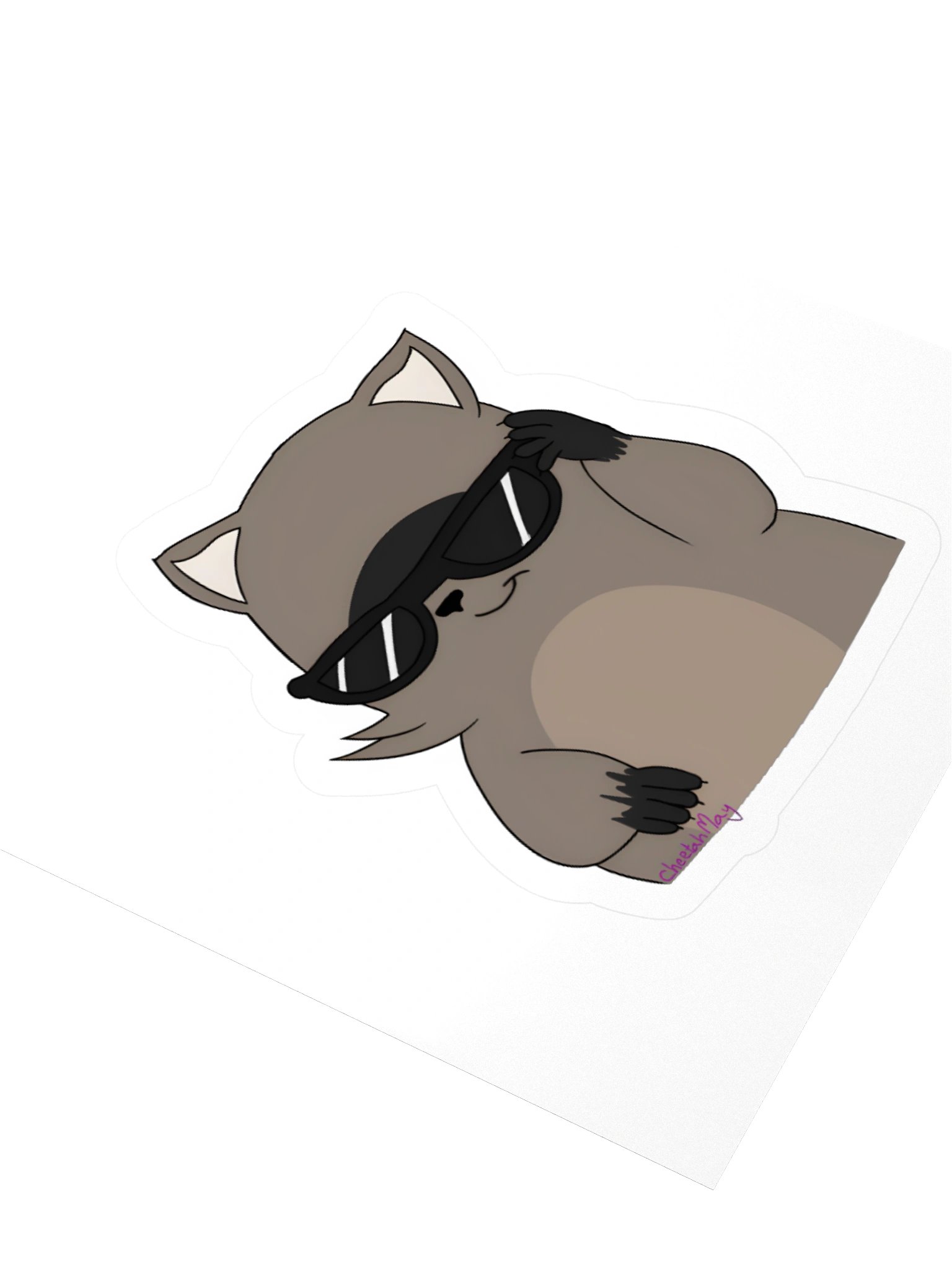 Cool RespawnRaccoon Kiss Cut Stickers product image (9)