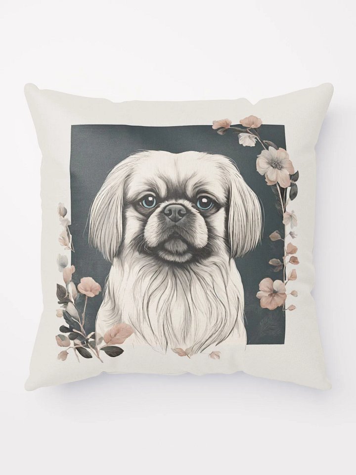Floral Pekingese Pillow product image (1)