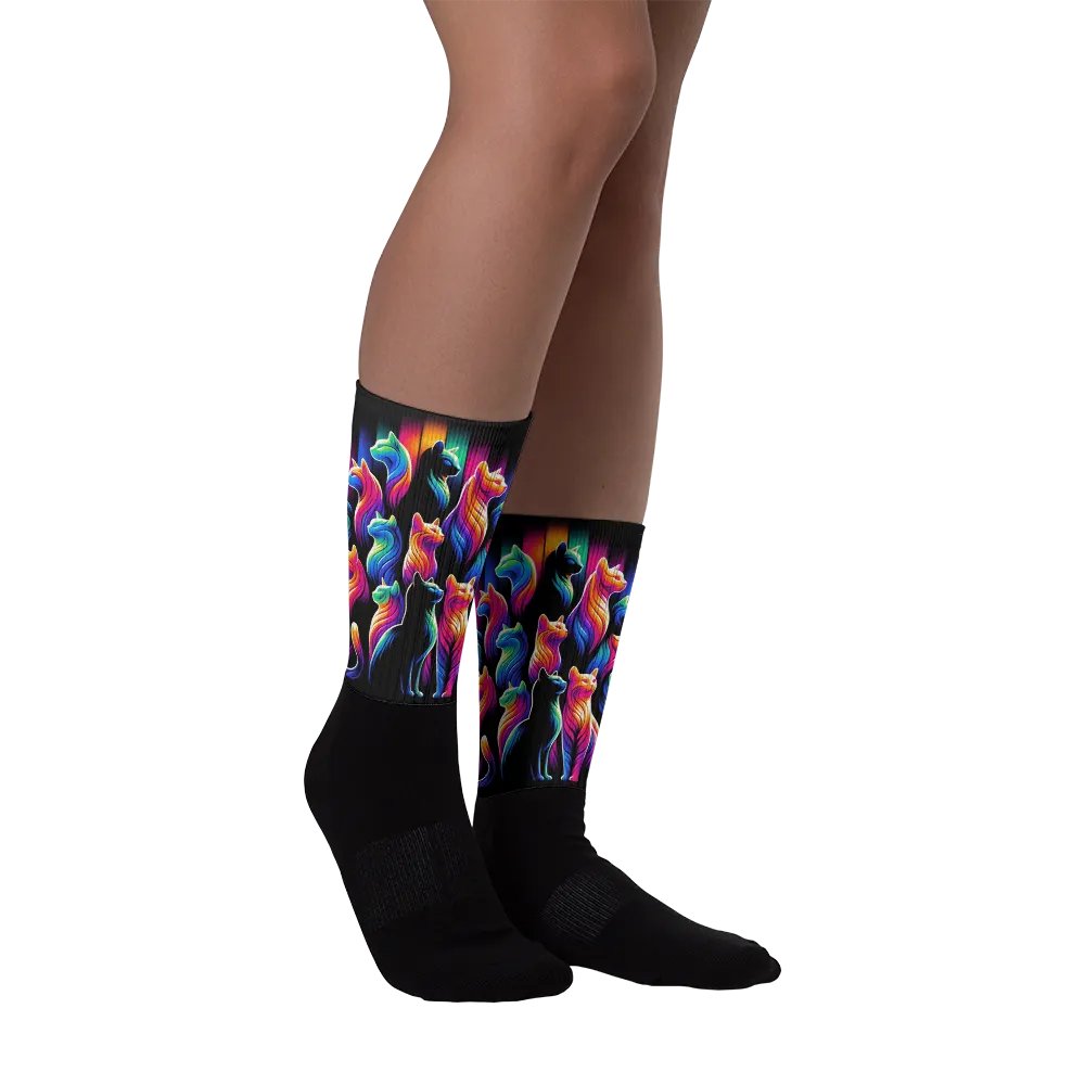 Black Foot Sublimated Socks product image (2)