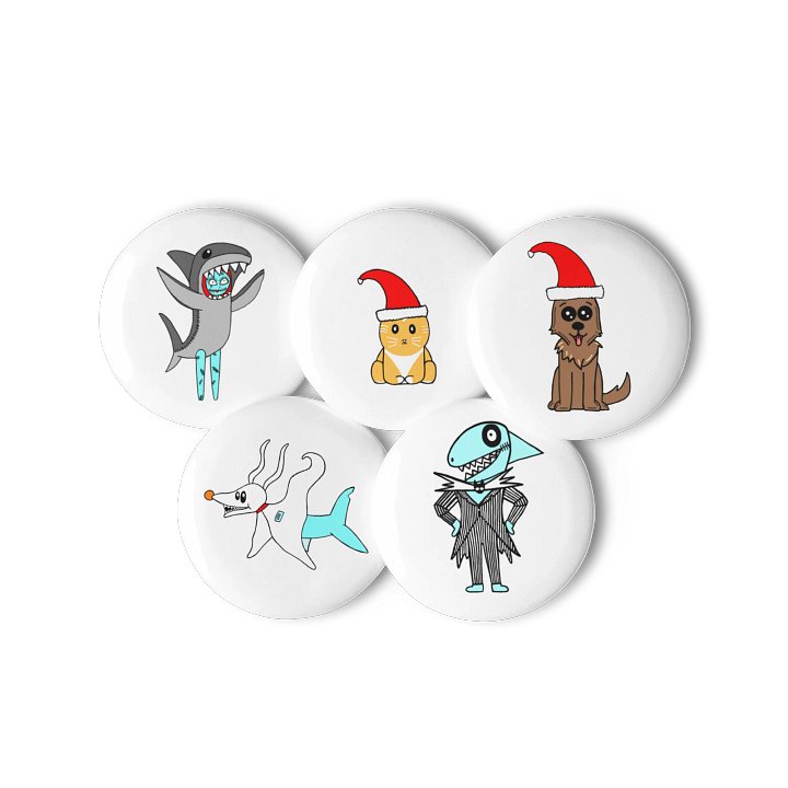 Limited Edition Holiday buttons product image (3)