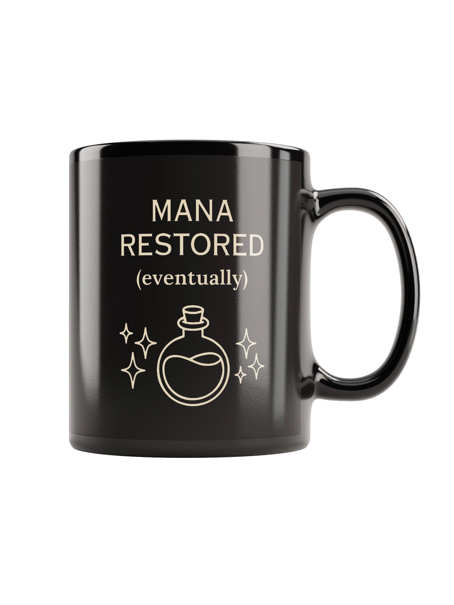Mana Restored (Eventually) Mug | Chronic Illness Gamer Coffee Cup product image (3)