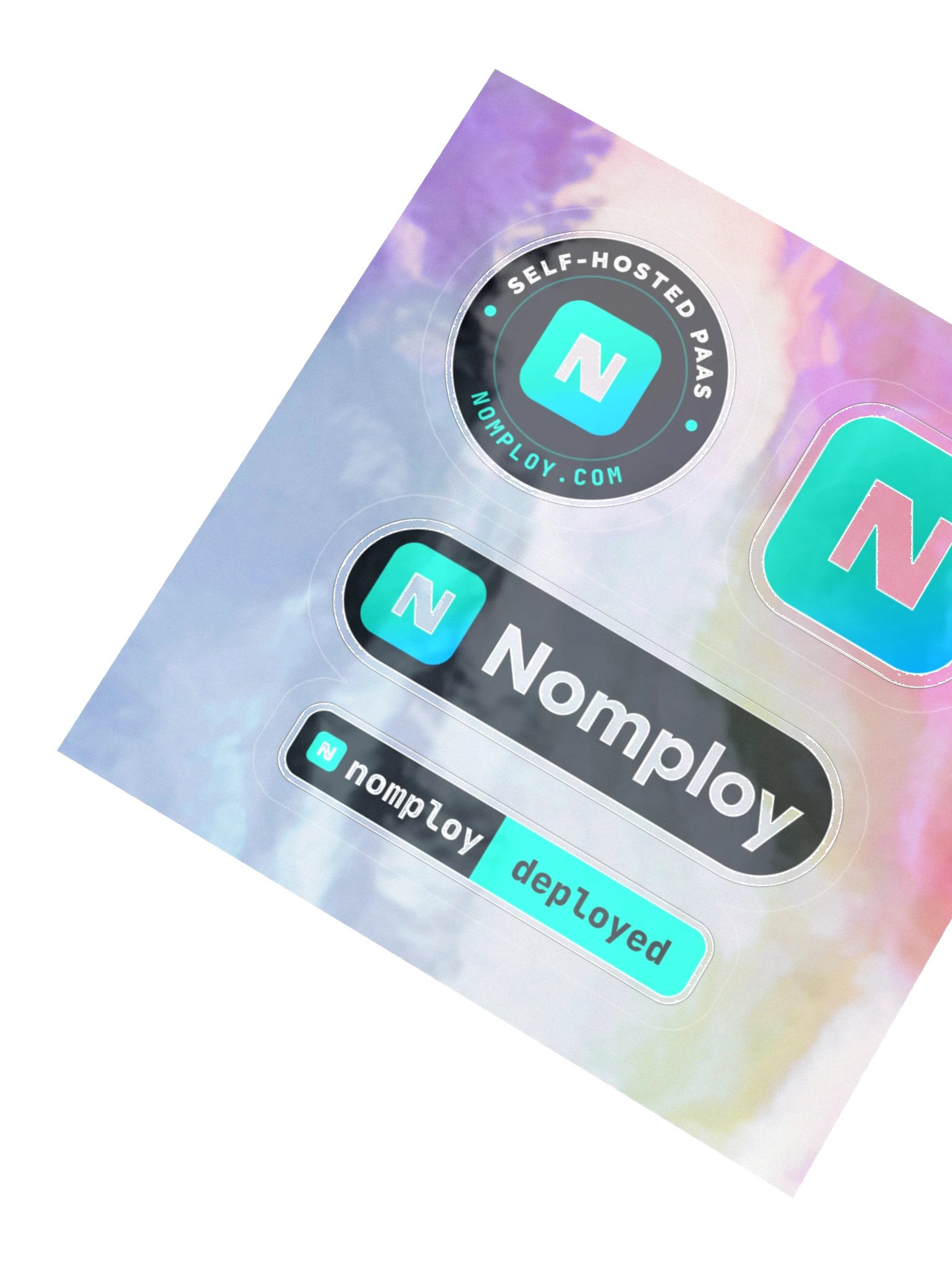 Nomploy Holographic Sticker Sheet product image (2)