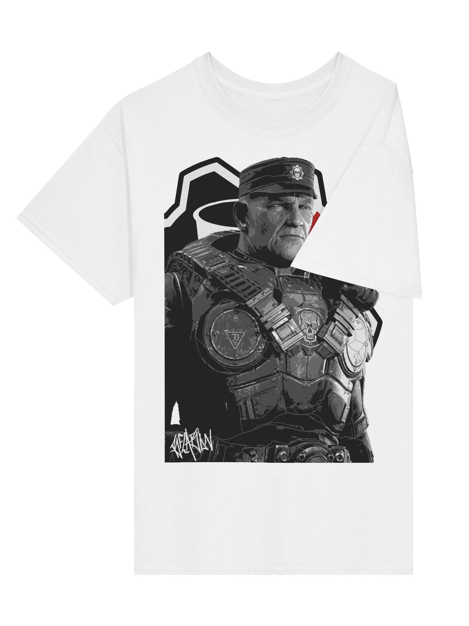 Hoffman painting tee (WHITE) product image (3)