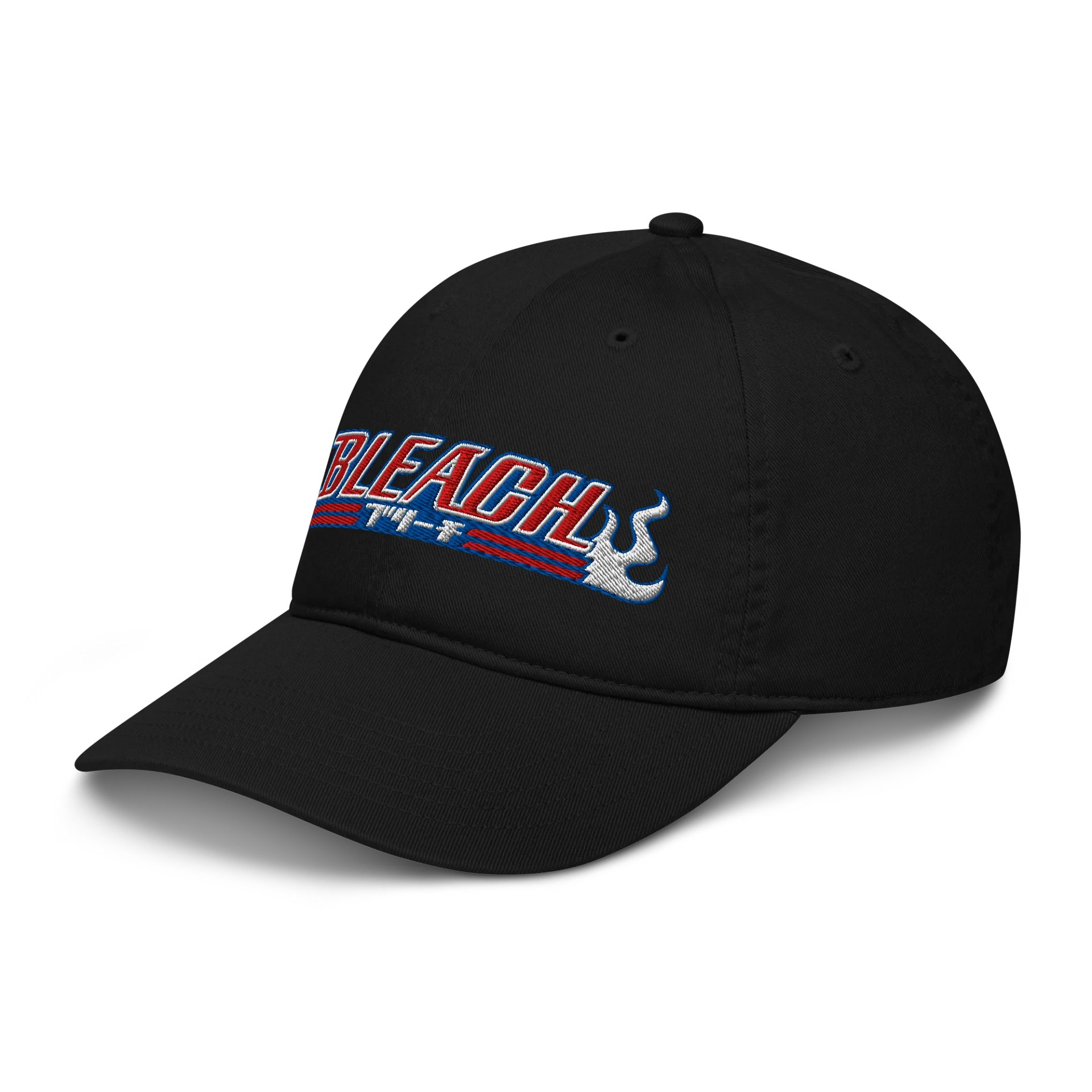 Bleach Flames Organic Dad Hat product image (4)