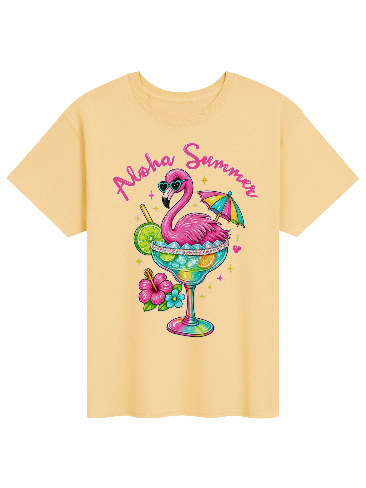 Aloha Summer Flamingo Tee product image (2)