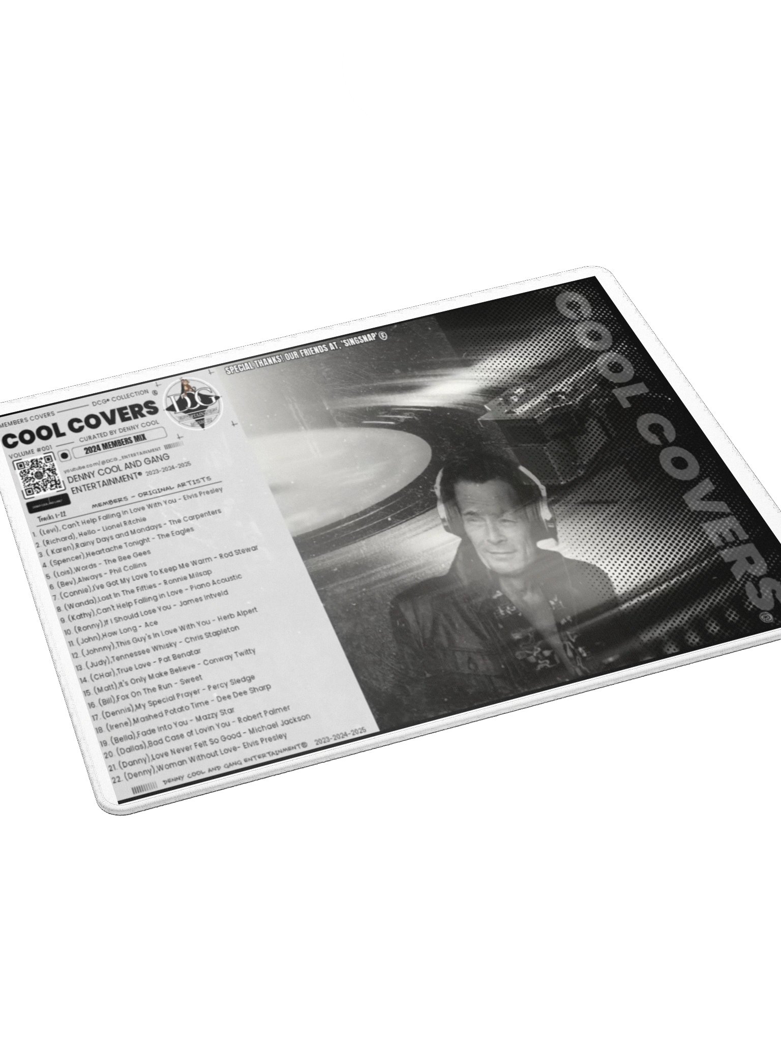 Cool Covers members Album vol.1 Mouse Pad product image (3)