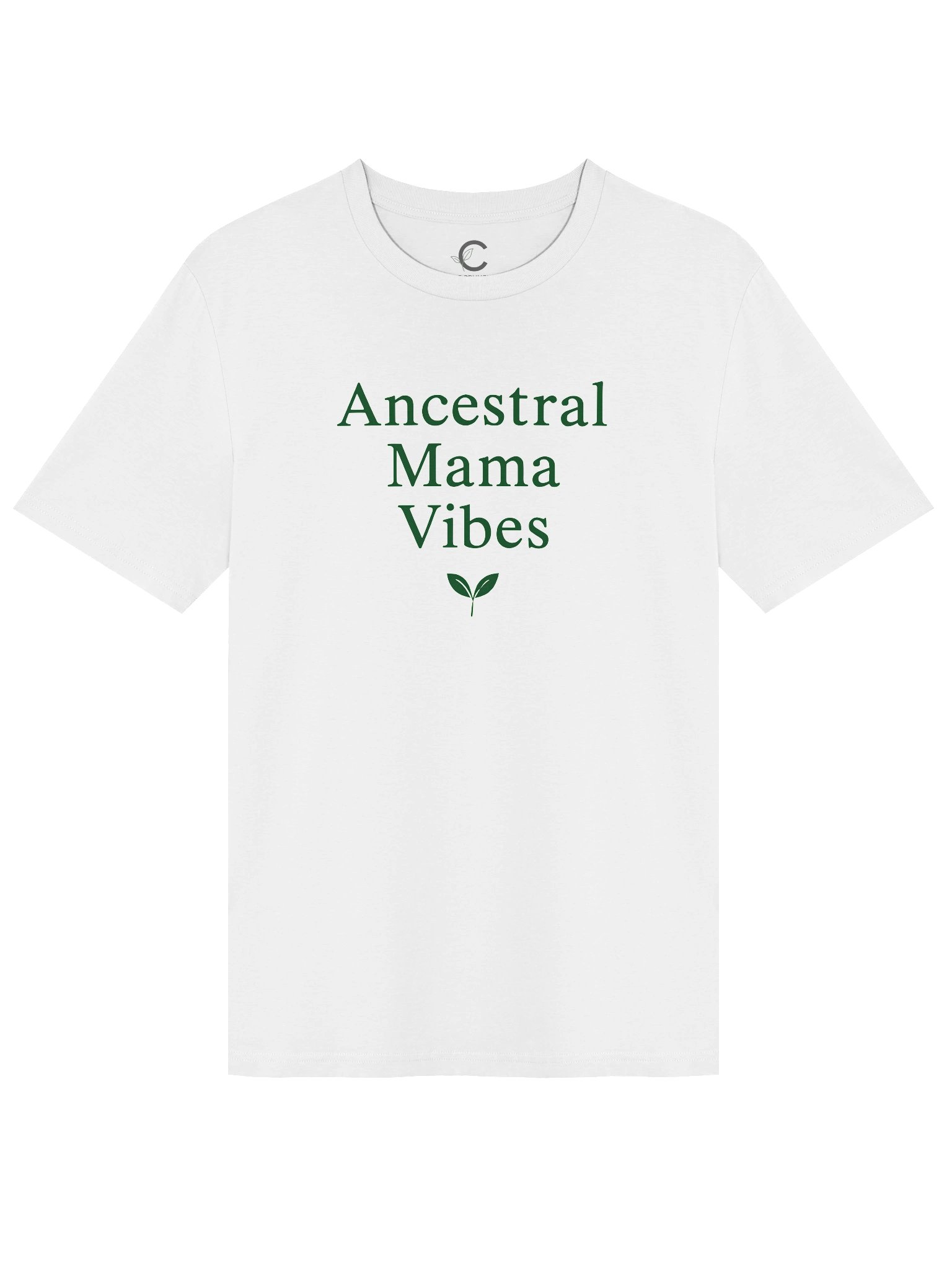 Heritage Goods: "Ancestral Mama Vibes" Organic T-Shirt product image (2)