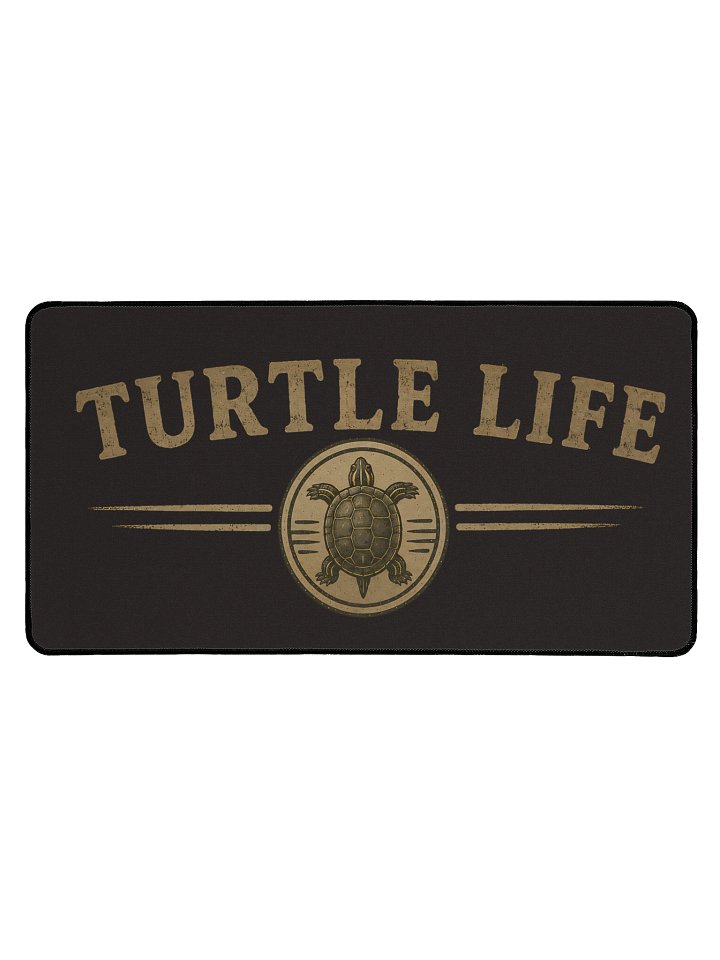 Turtle Life-Desk pad product image (1)