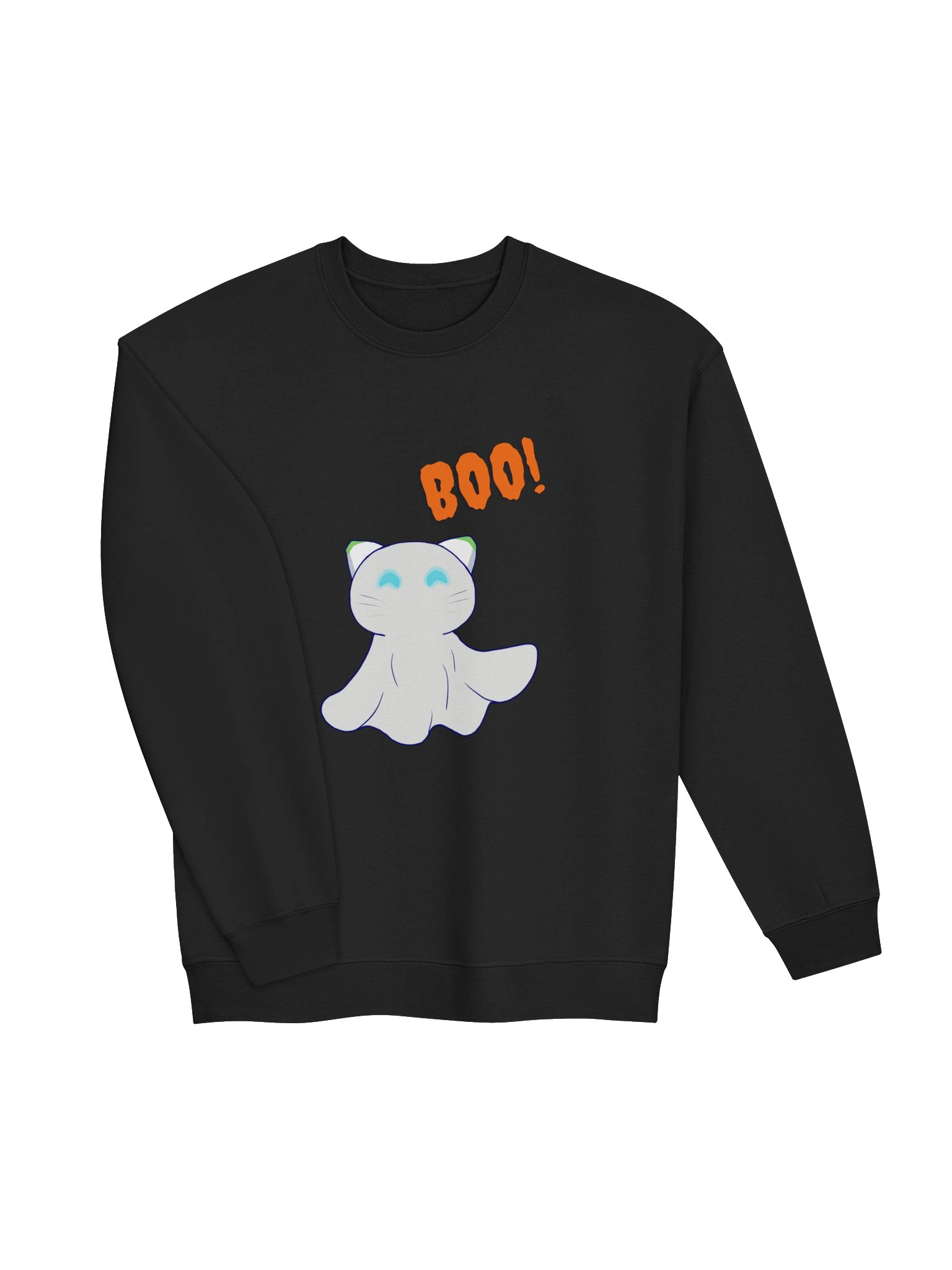 BOO! Ghost Catbot Crewneck product image (16)