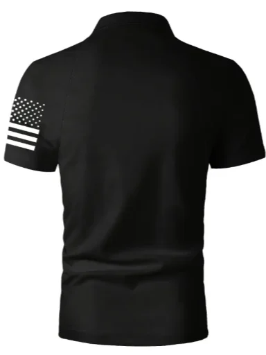 Men's American Fashion Casual Short-sleeved Top product image (3)
