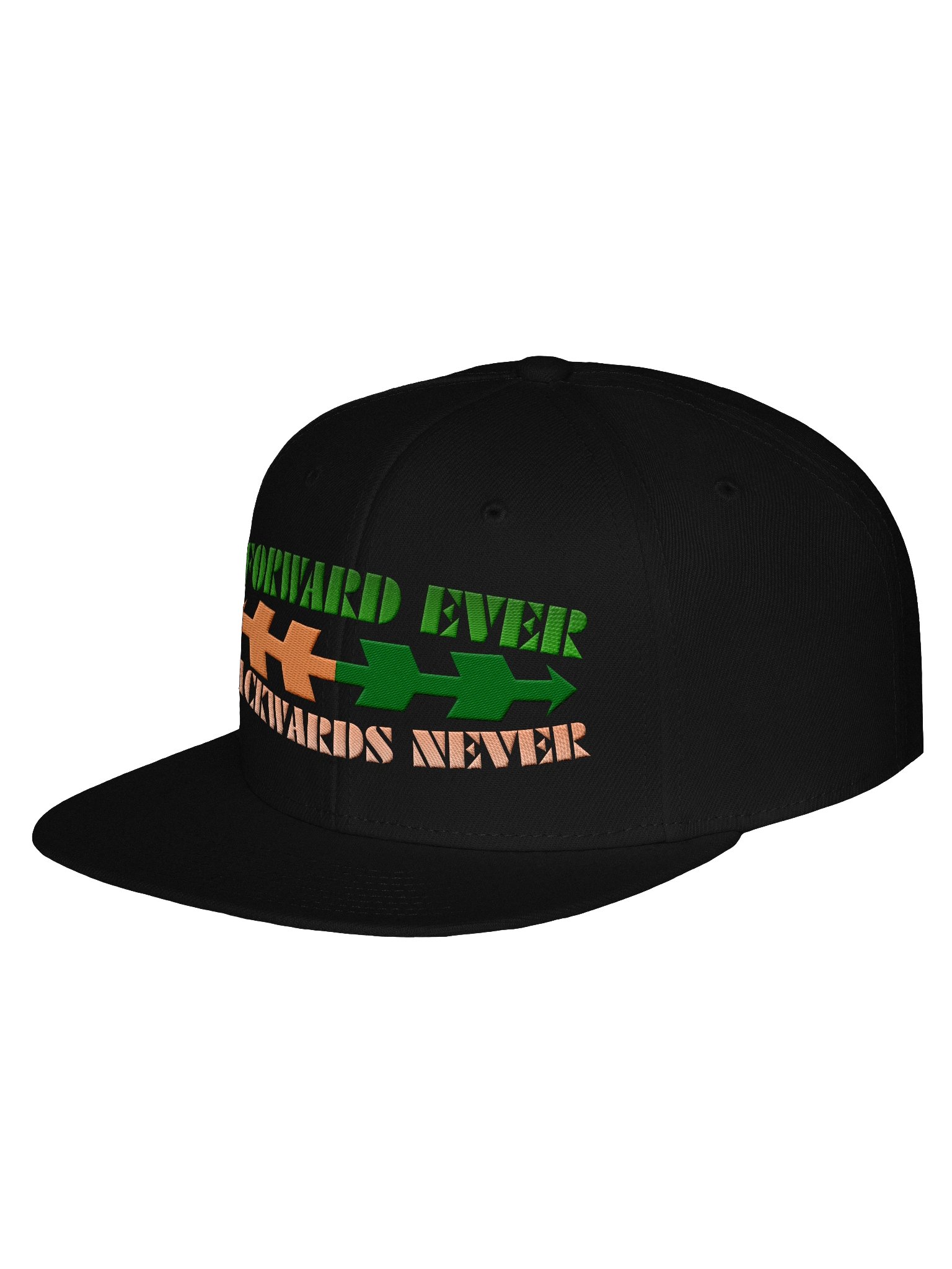 FORWARD EVER / BACKWARDS NEVER — Otto Snapback product image (7)