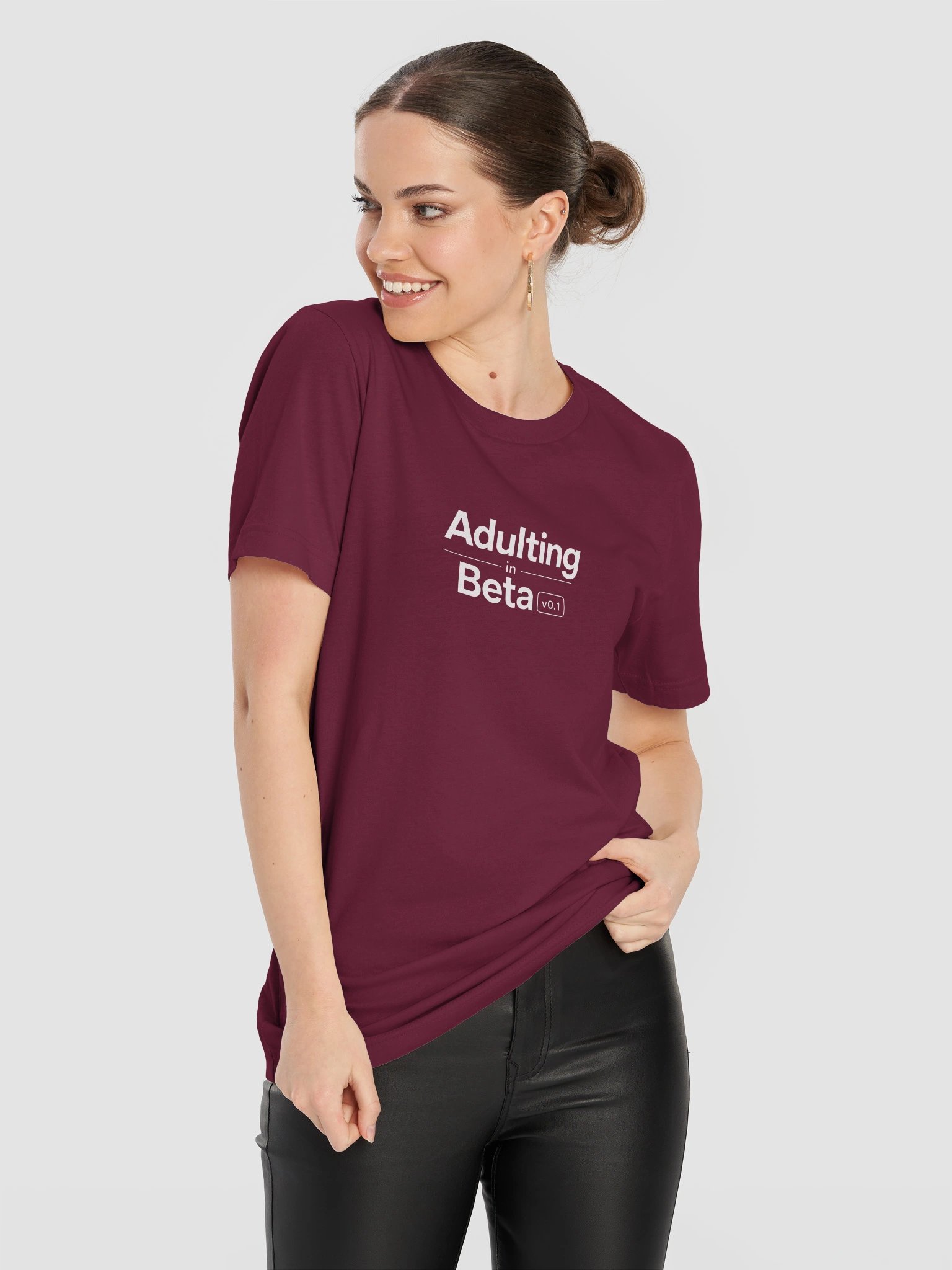 “Adulting in Beta v0.1” — Bella+Canvas Unisex Supersoft T-Shirt product image (1)