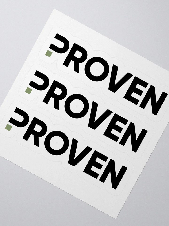 Proven Cut Stickers product image (2)
