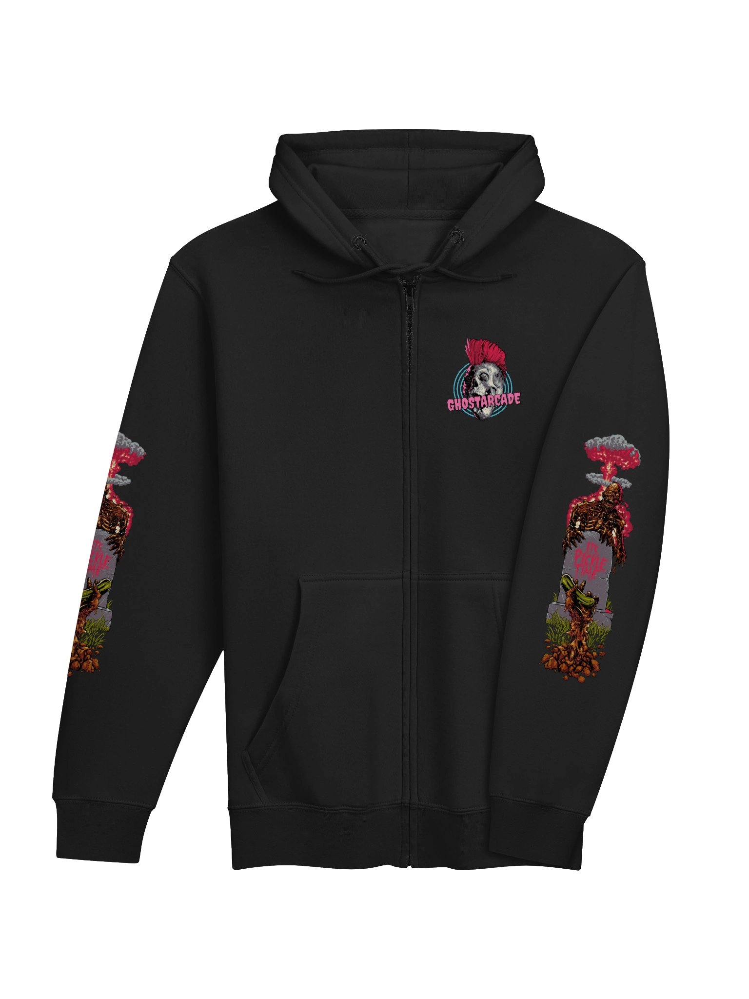 Pickled Brains Zip-Up Hoodie product image (4)