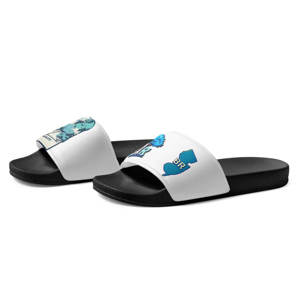 "JERSEY MADE" SLIDES (WHITE) product image (2)