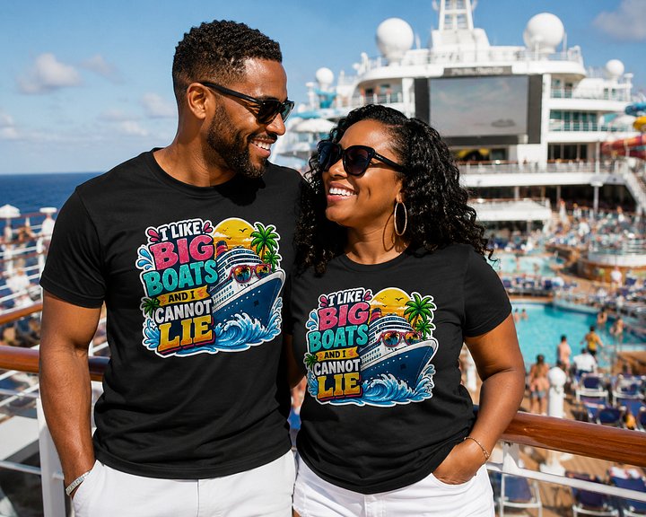 I Like Big Boats: Cruise T-Shirt product image (2)