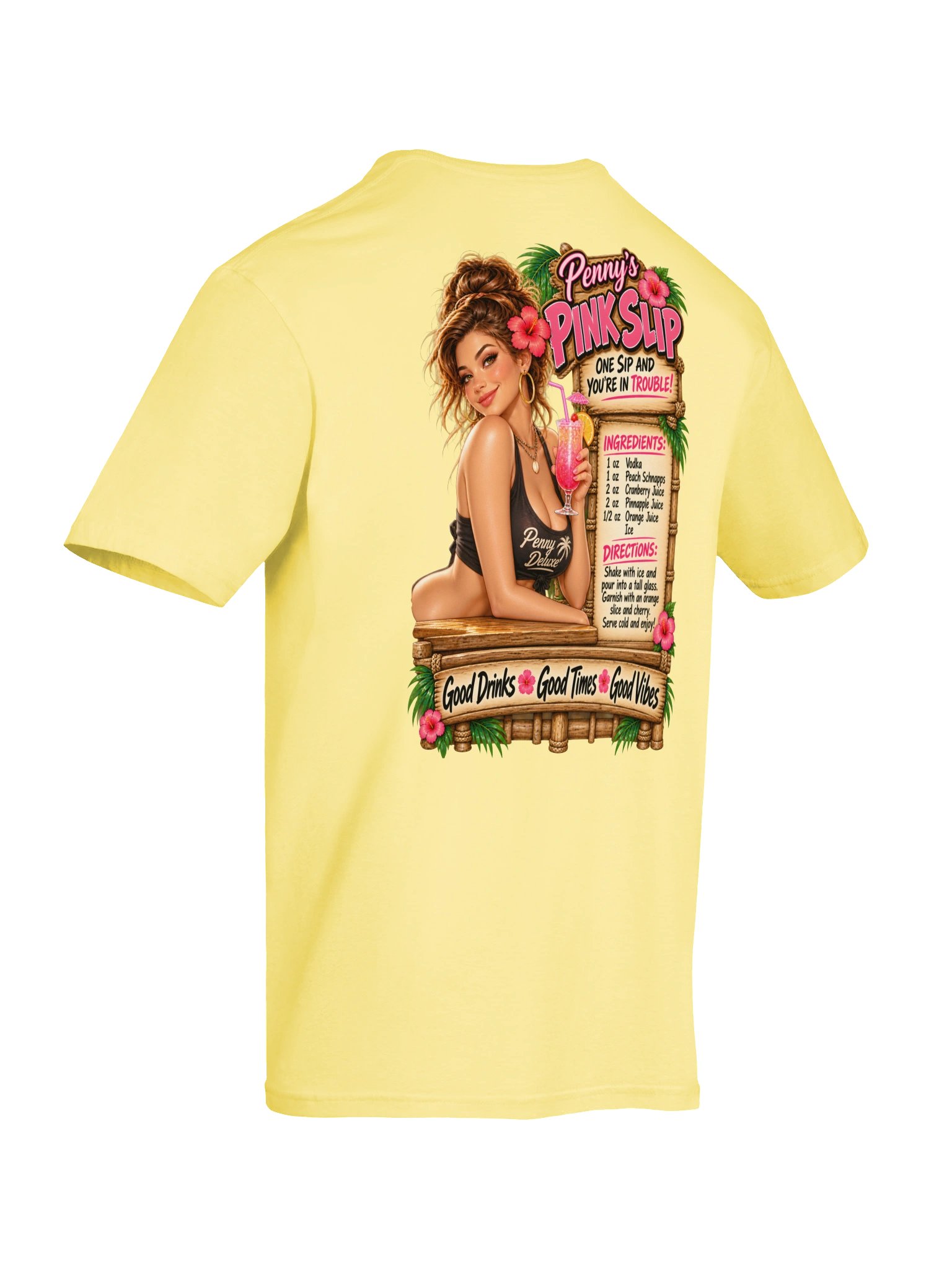 El Cheapo Deluxe Beach Bar - Penny's Pink Slip Tee product image (134)