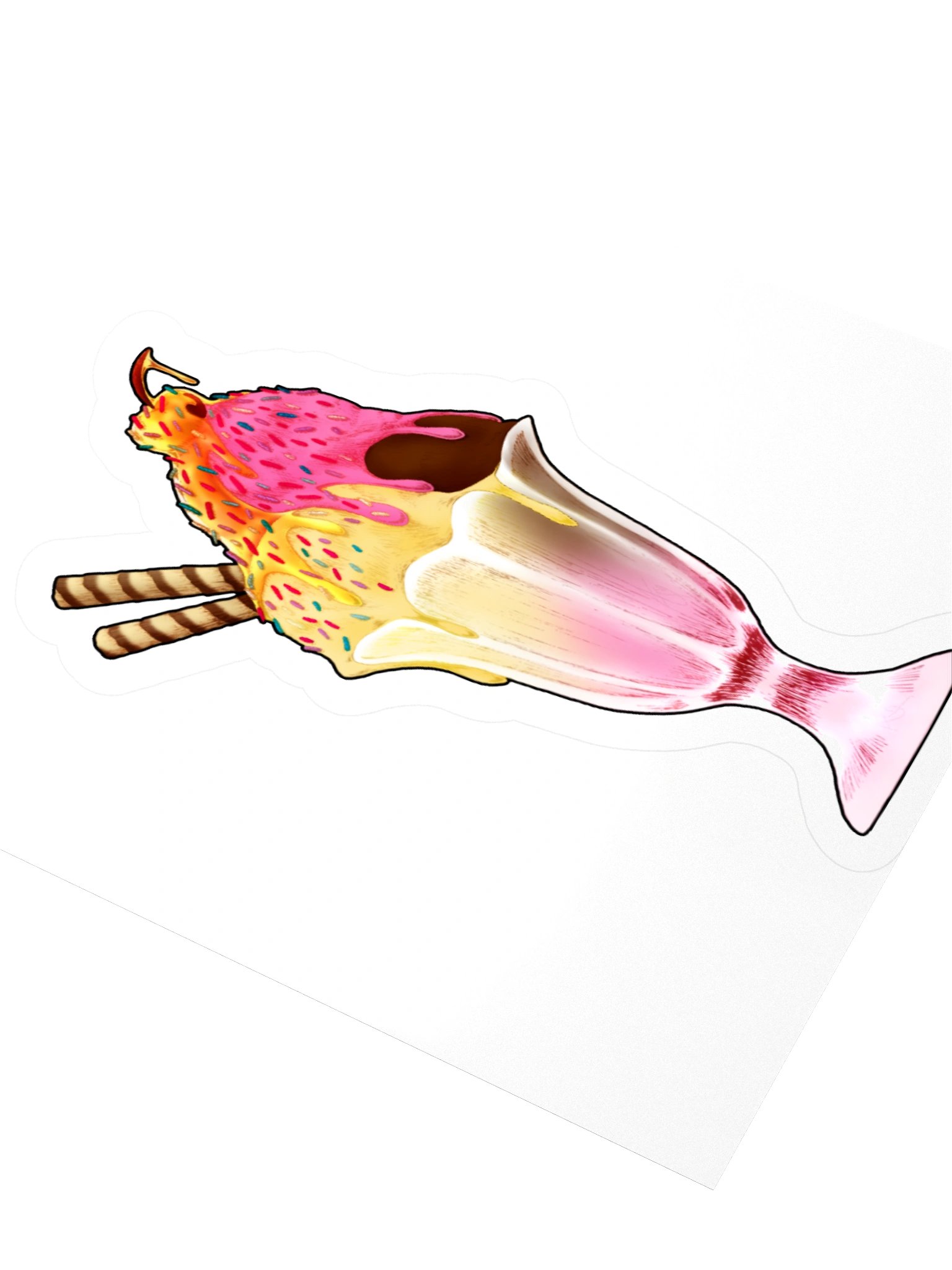 napolitan ice cream sticker product image (8)