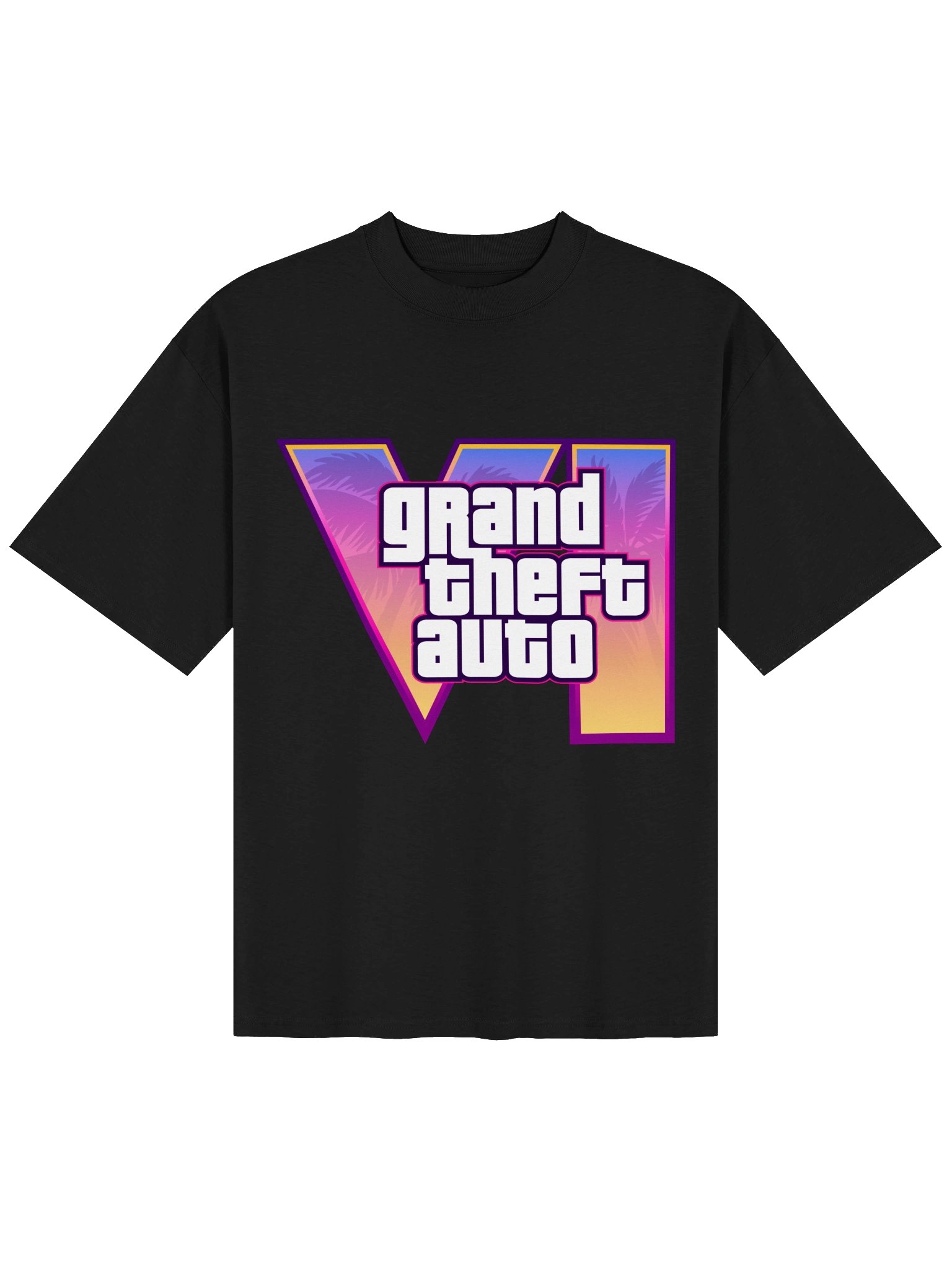 GTA VI Oversize Logo T-Shirt - Fan Made product image (2)