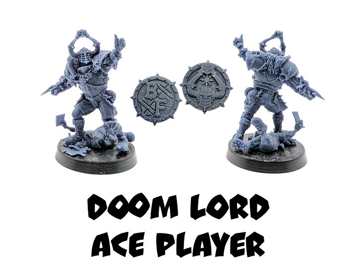 Doom Lord Ace Player - Brutefun Miniatures product image (1)
