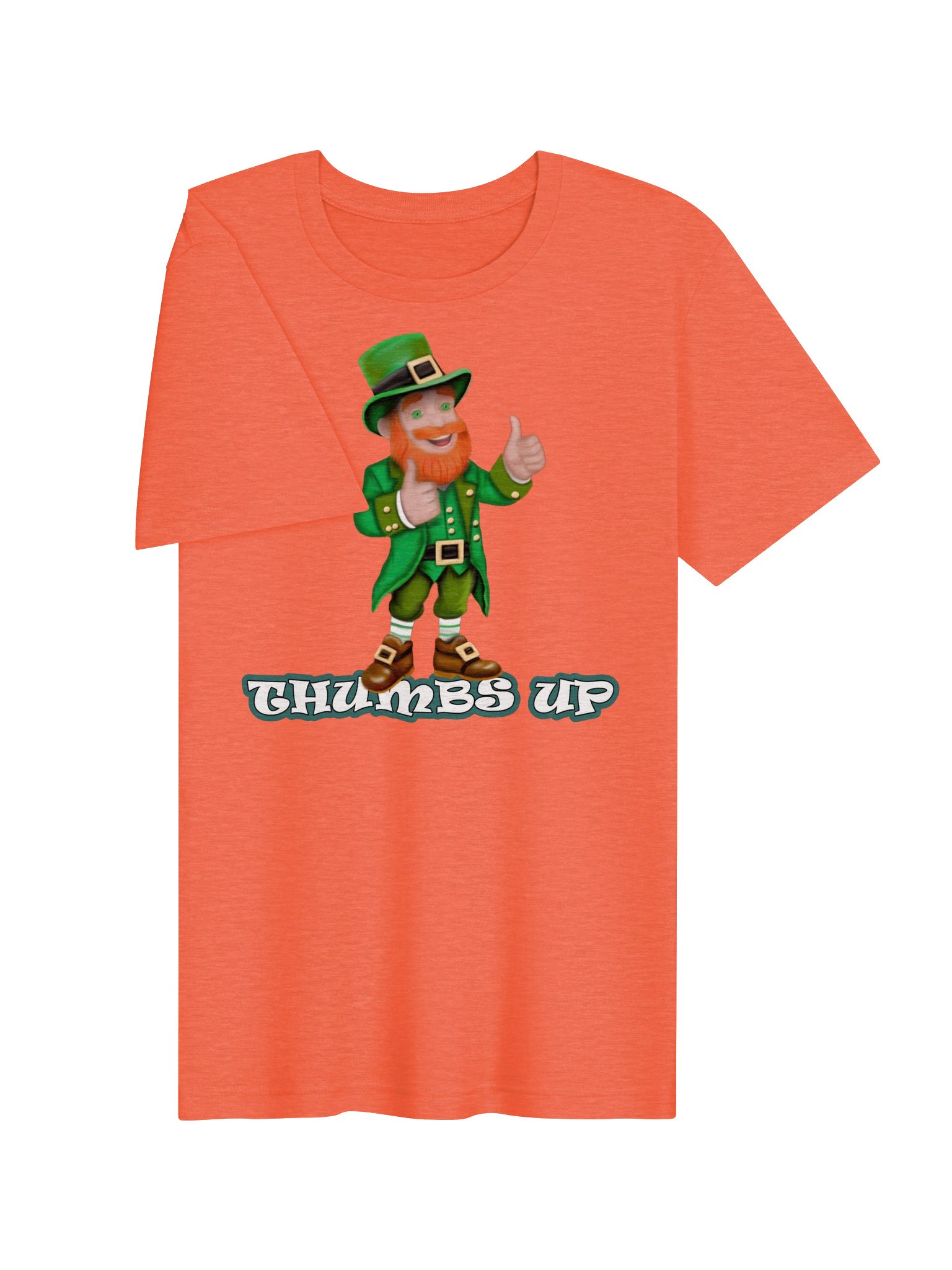 Leprechaun "THUMBS UP" T-Shirt. Unisex Bella+Canvas Supersoft T-Shirt product image (2)