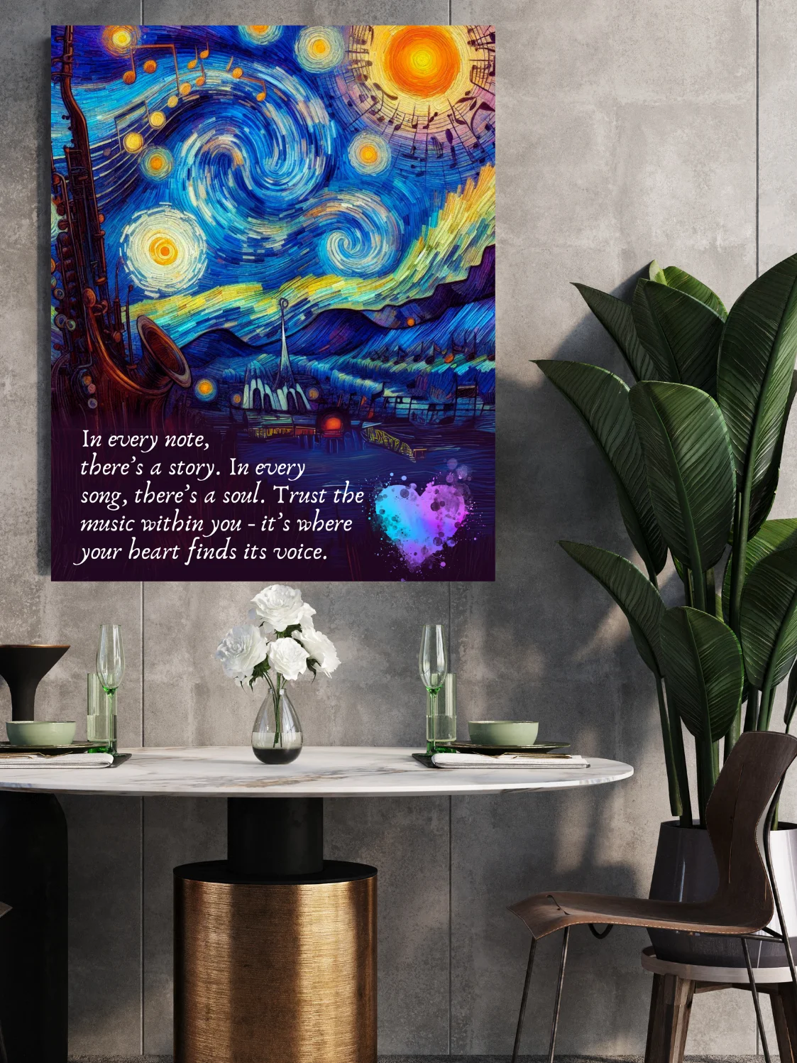 Music Poster Wall Art - Affirmation product image (1)