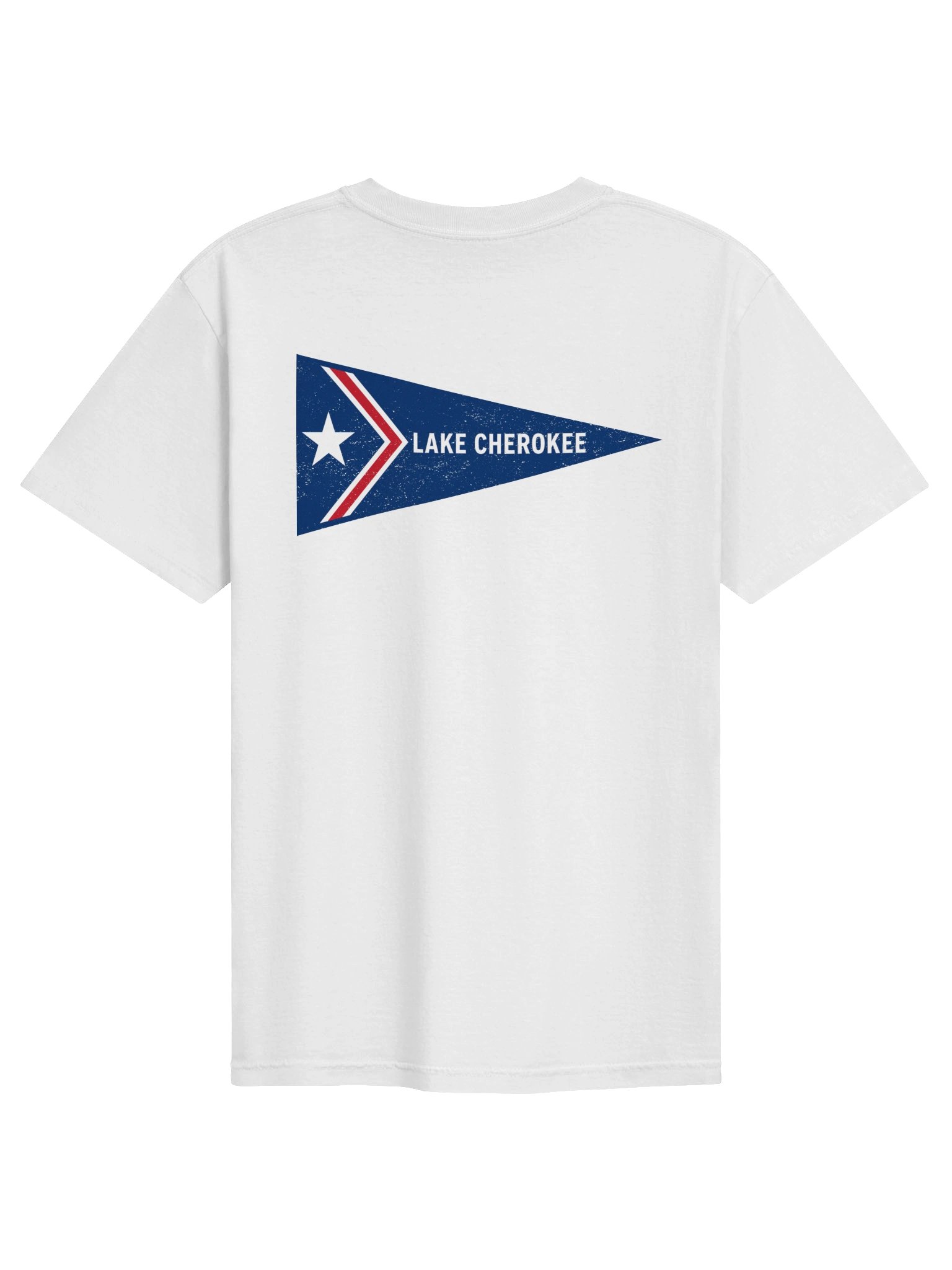 Lake Cherokee Boat Flag Tee product image (9)