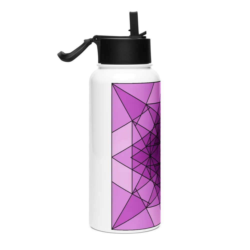 HFden Stainless Steel Bottle with Straw Lid product image (4)
